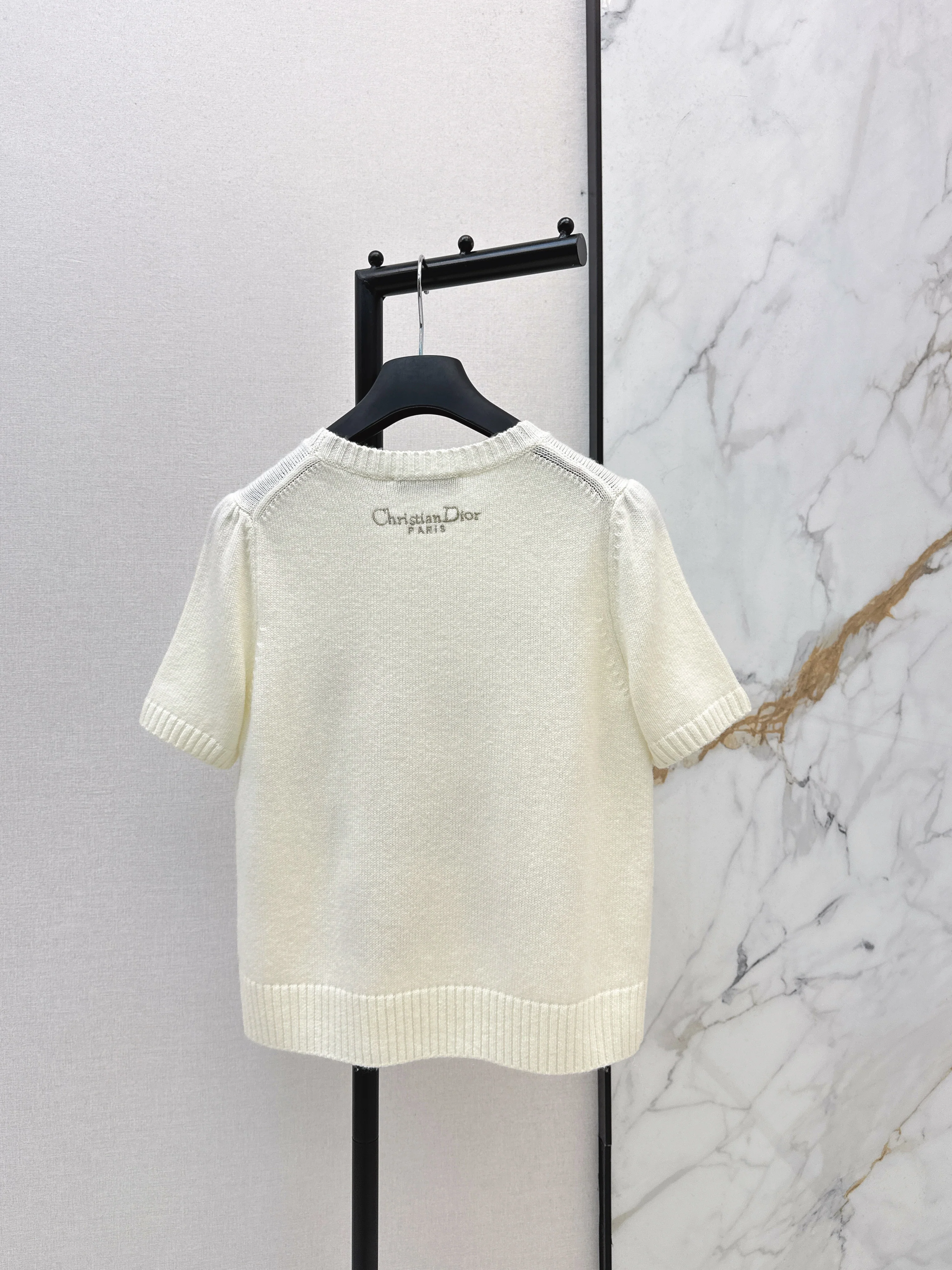 Embroidered Short-Sleeve T-Shirt