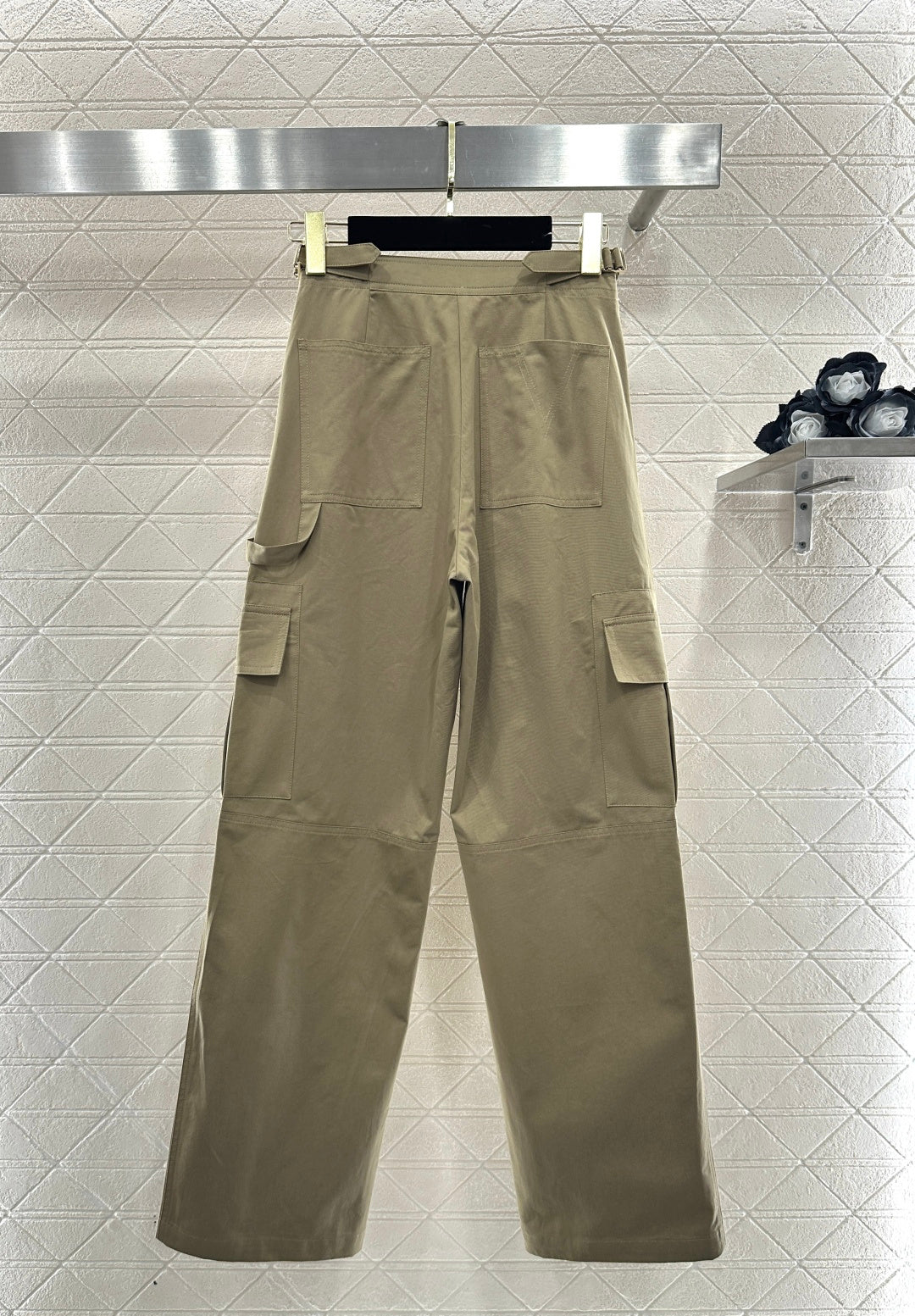 Straight-Leg Trousers
