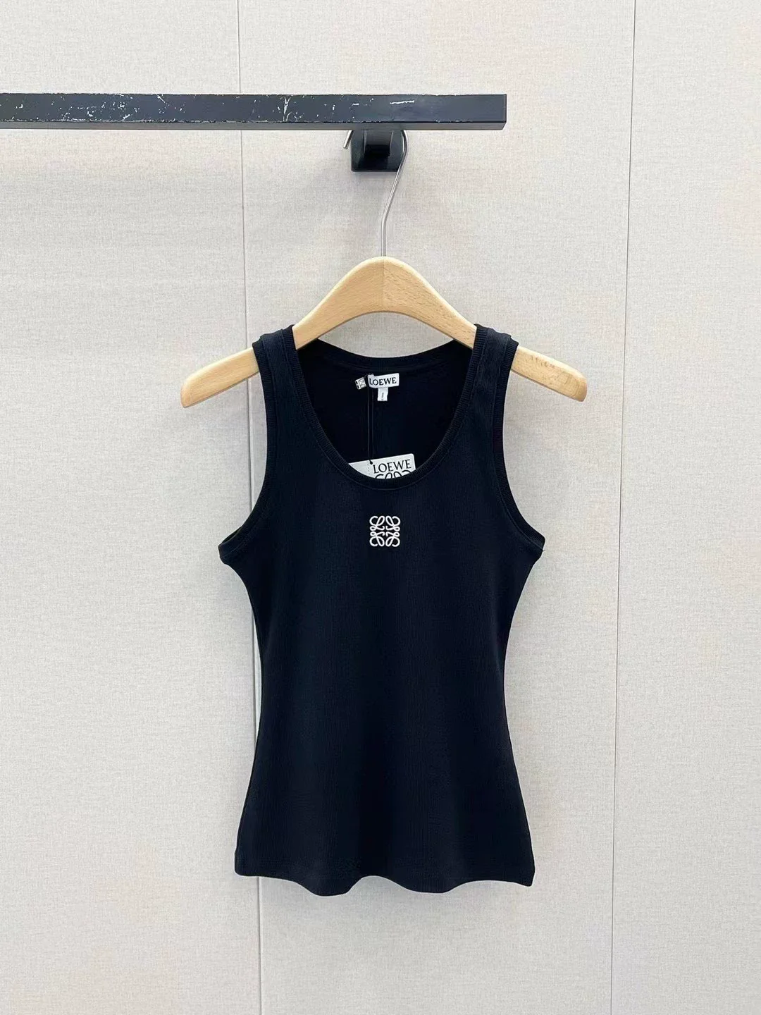 Logo vest on the chest