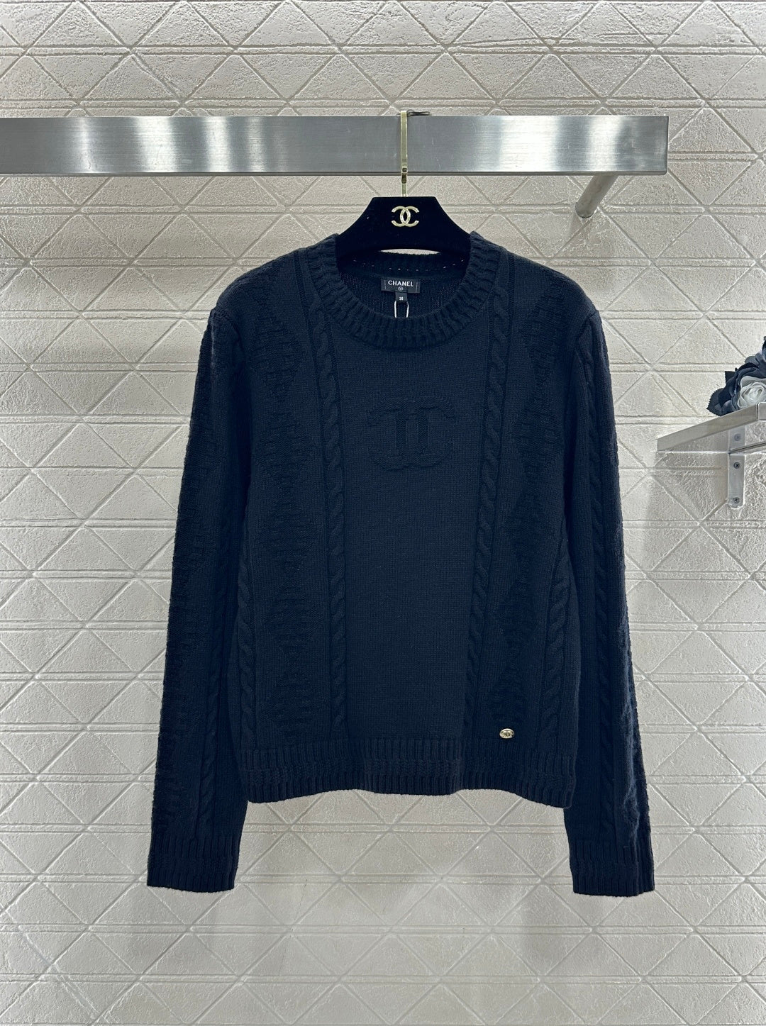 Twisted Cable Knit Pullover