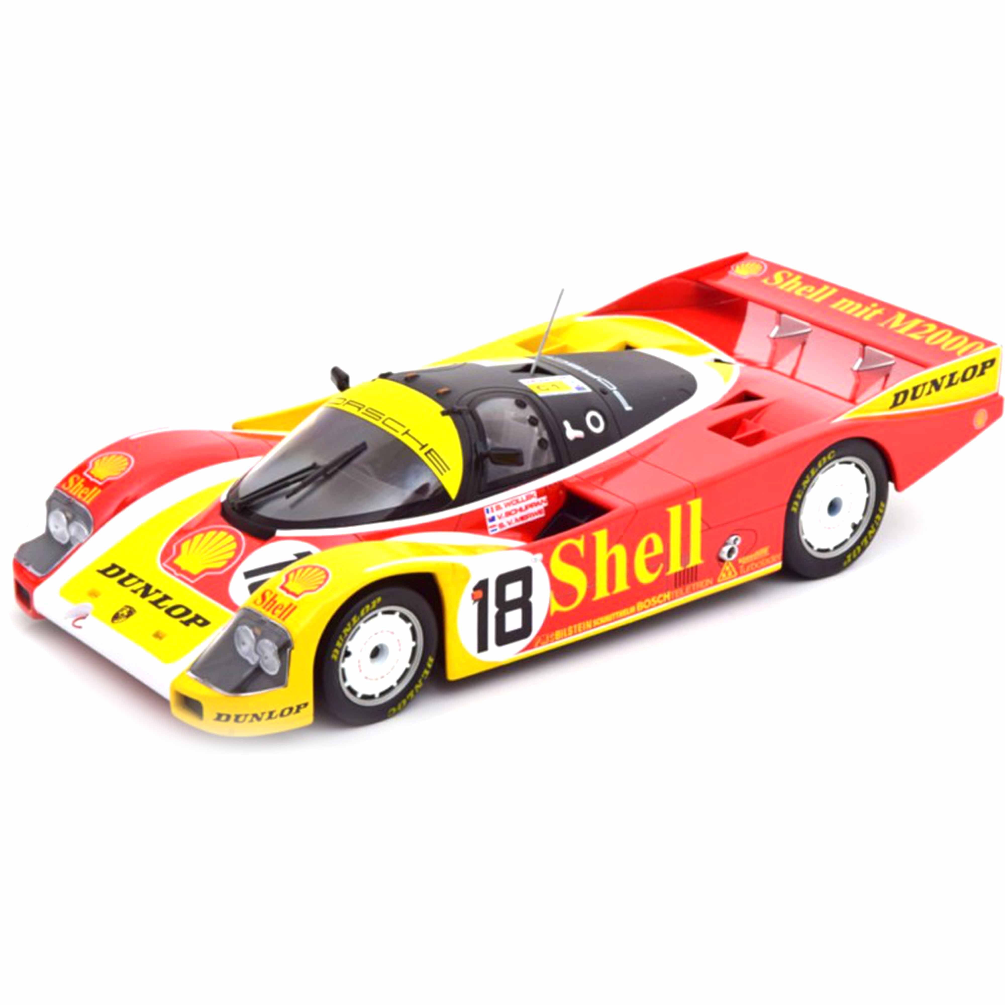 Porsche 962 24h France 1988 Wollek/Schuppan/v.d.Merwe 1:18