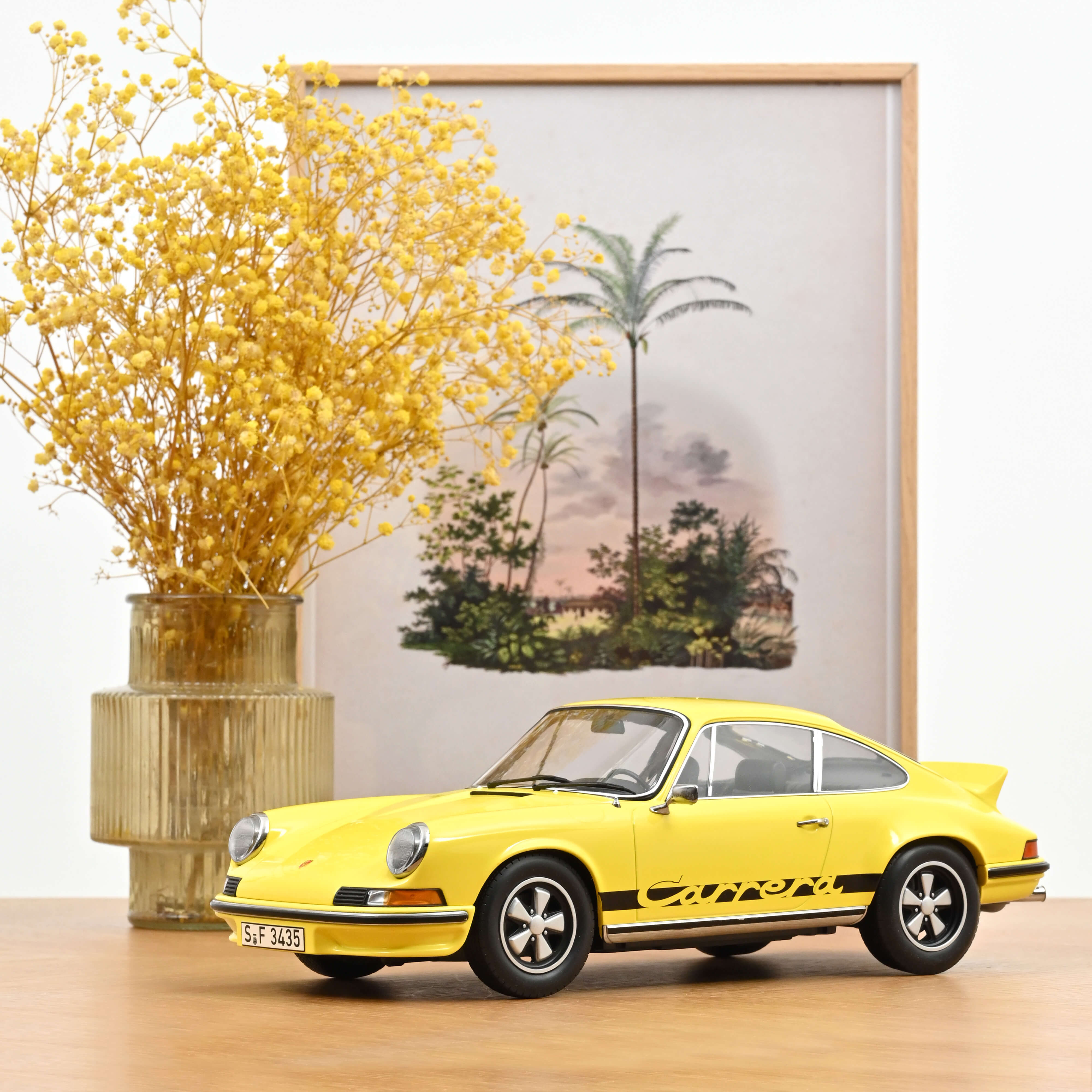 Porsche 911 Carrera RS 2.7 1973 Light yellow 1/12 - 200 pcs