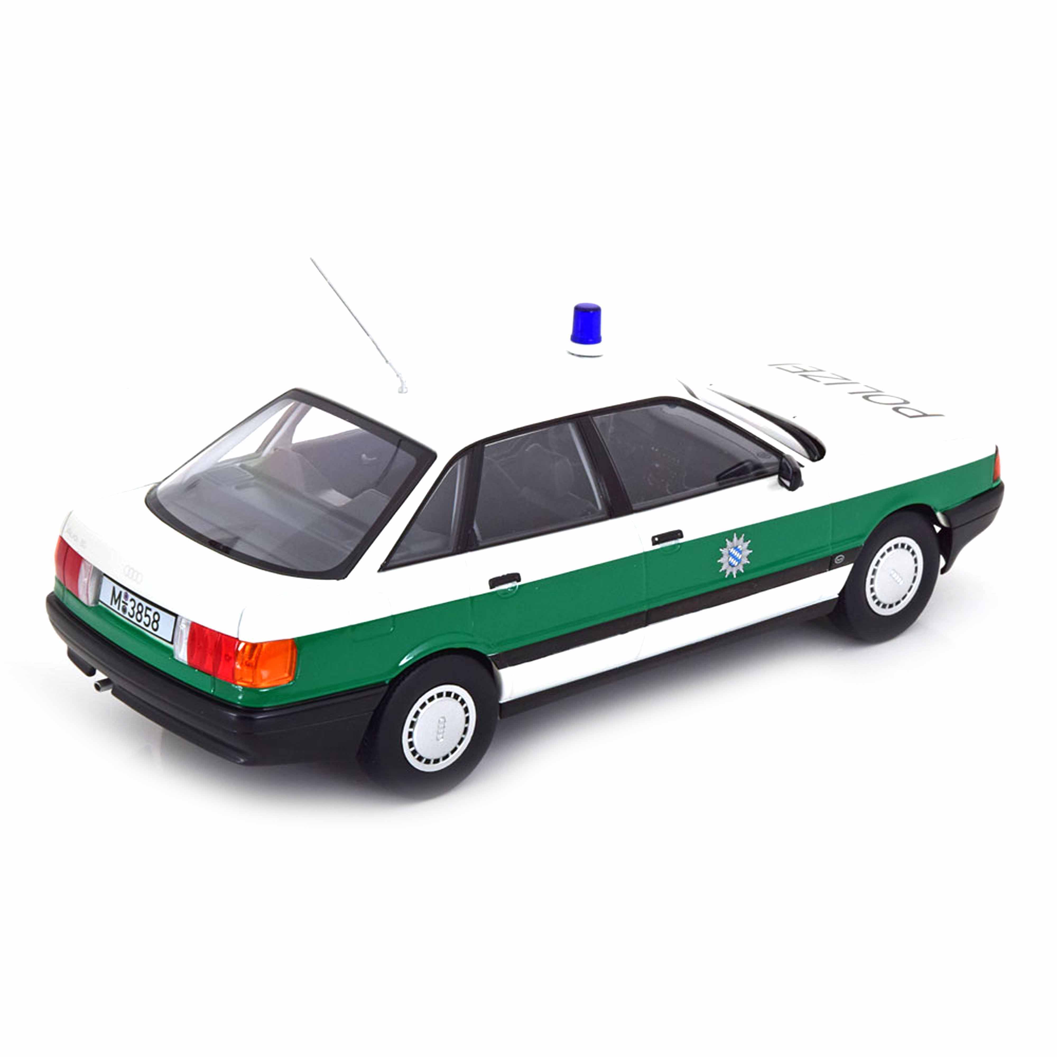 Audi 80 B3 1989 Polizei 1:18