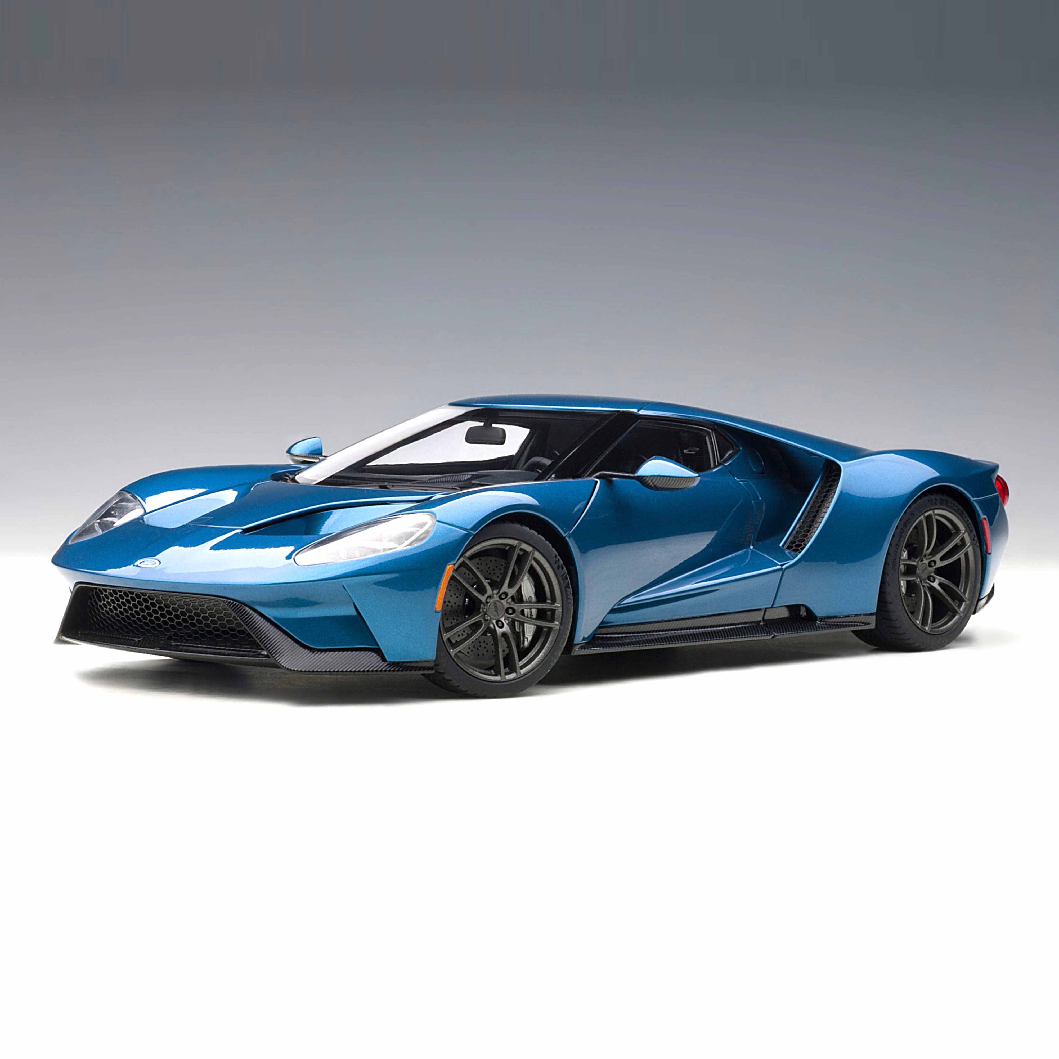 Ford GT 2017 Liquid Blue 1:18