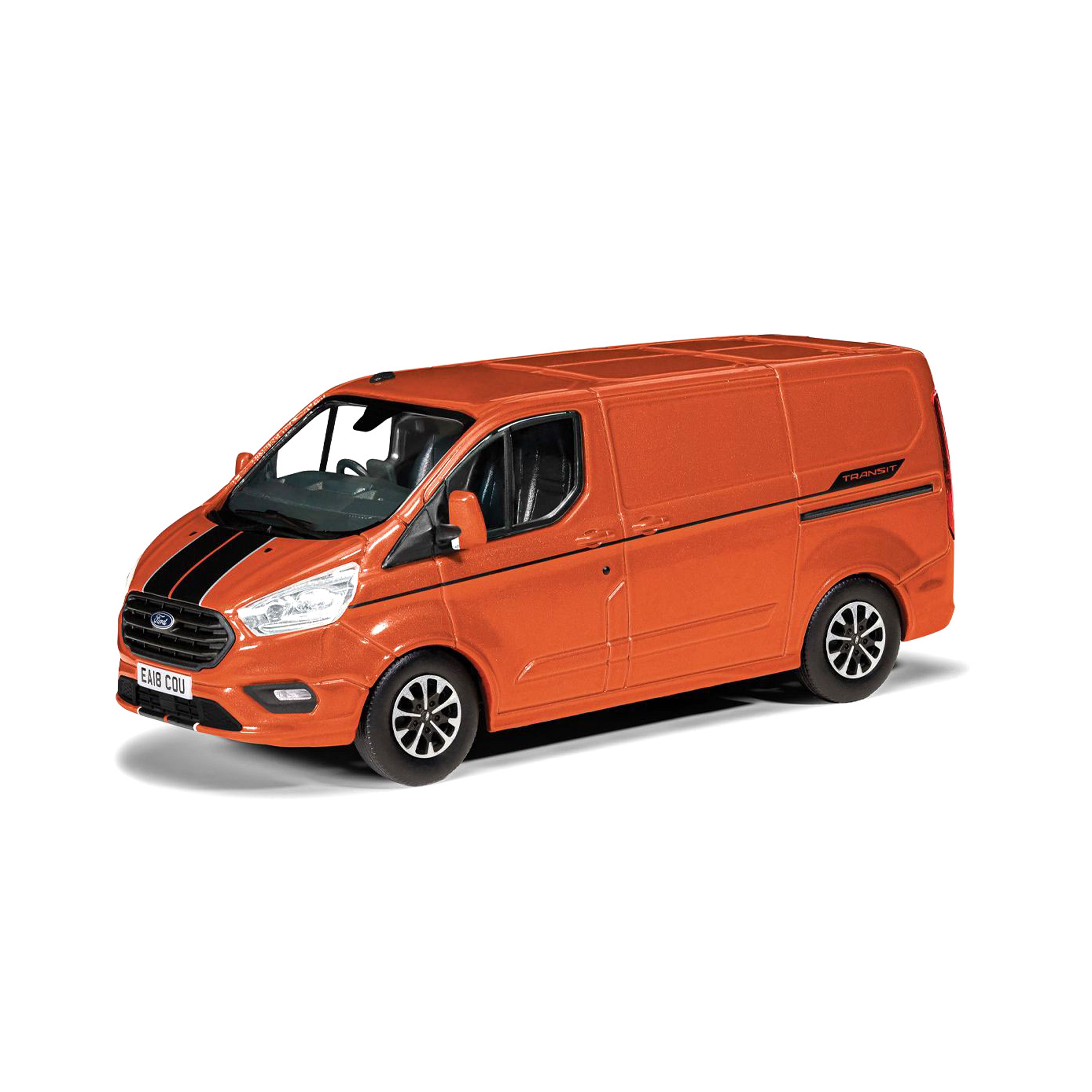 Ford Transit Custom Sport Orange Glow 1:43