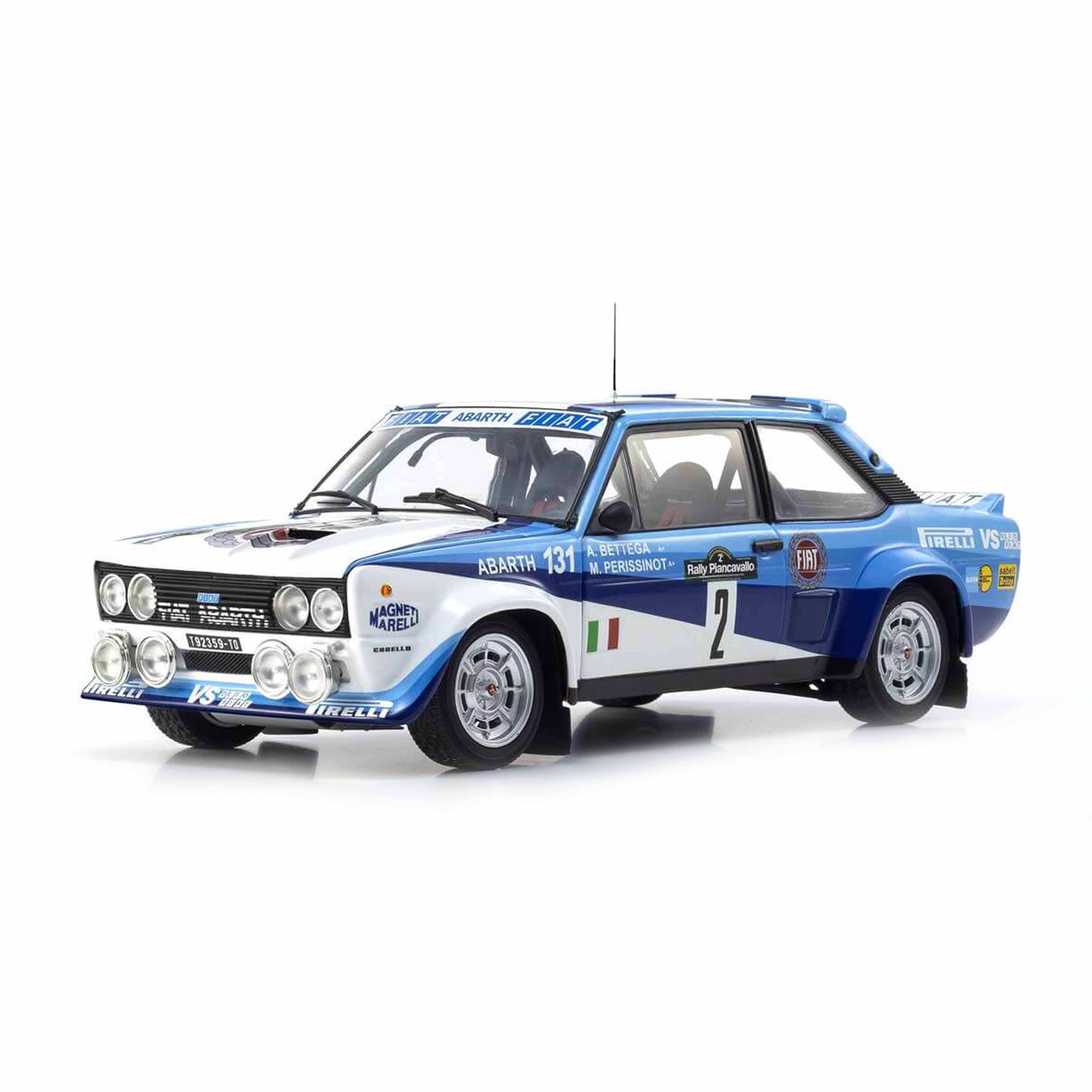 Fiat 131 Abarth 1981 Piancavallo (N°2) Bettega Winner 1:18