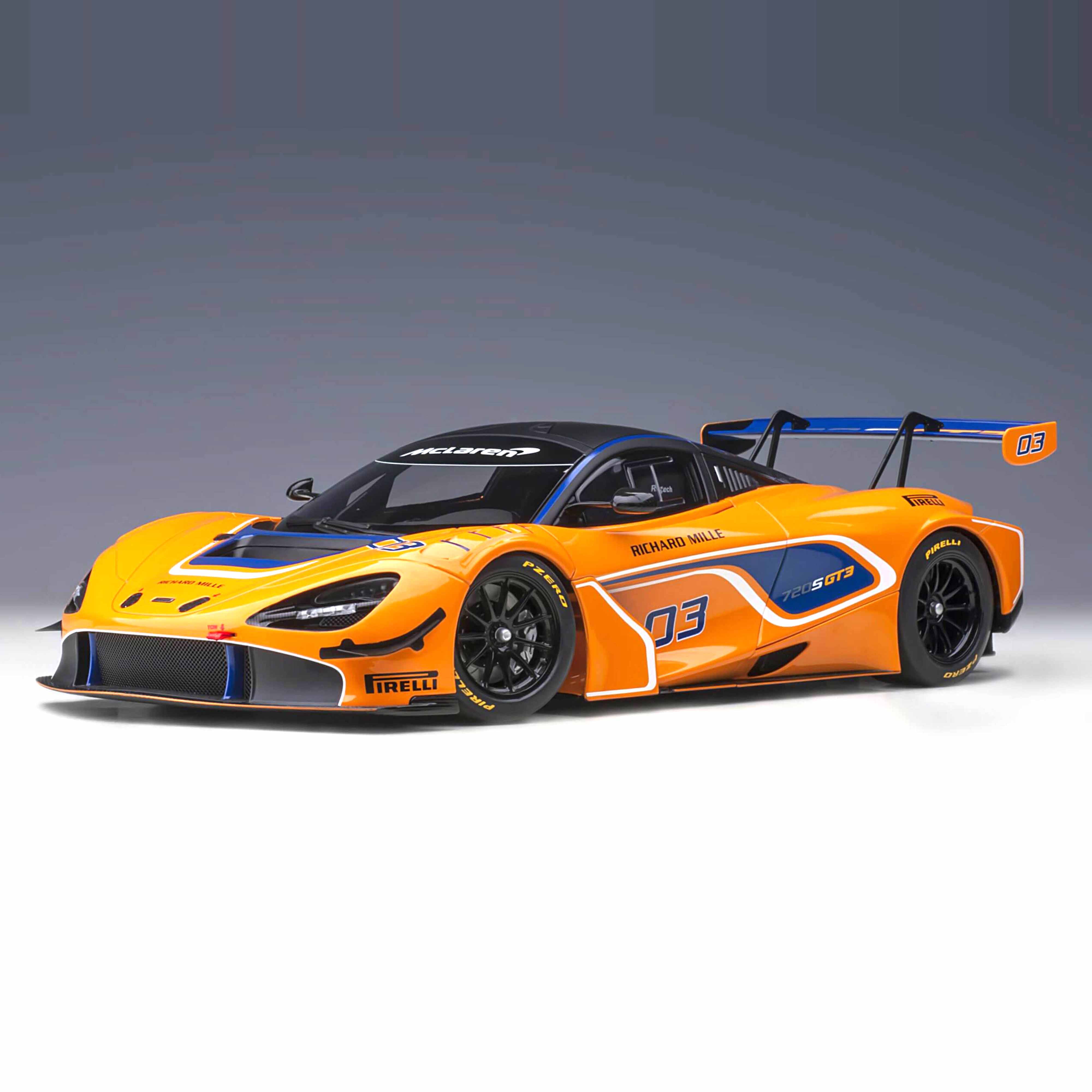 McLaren 720S GT3 2019 N°3 Orange 1:18