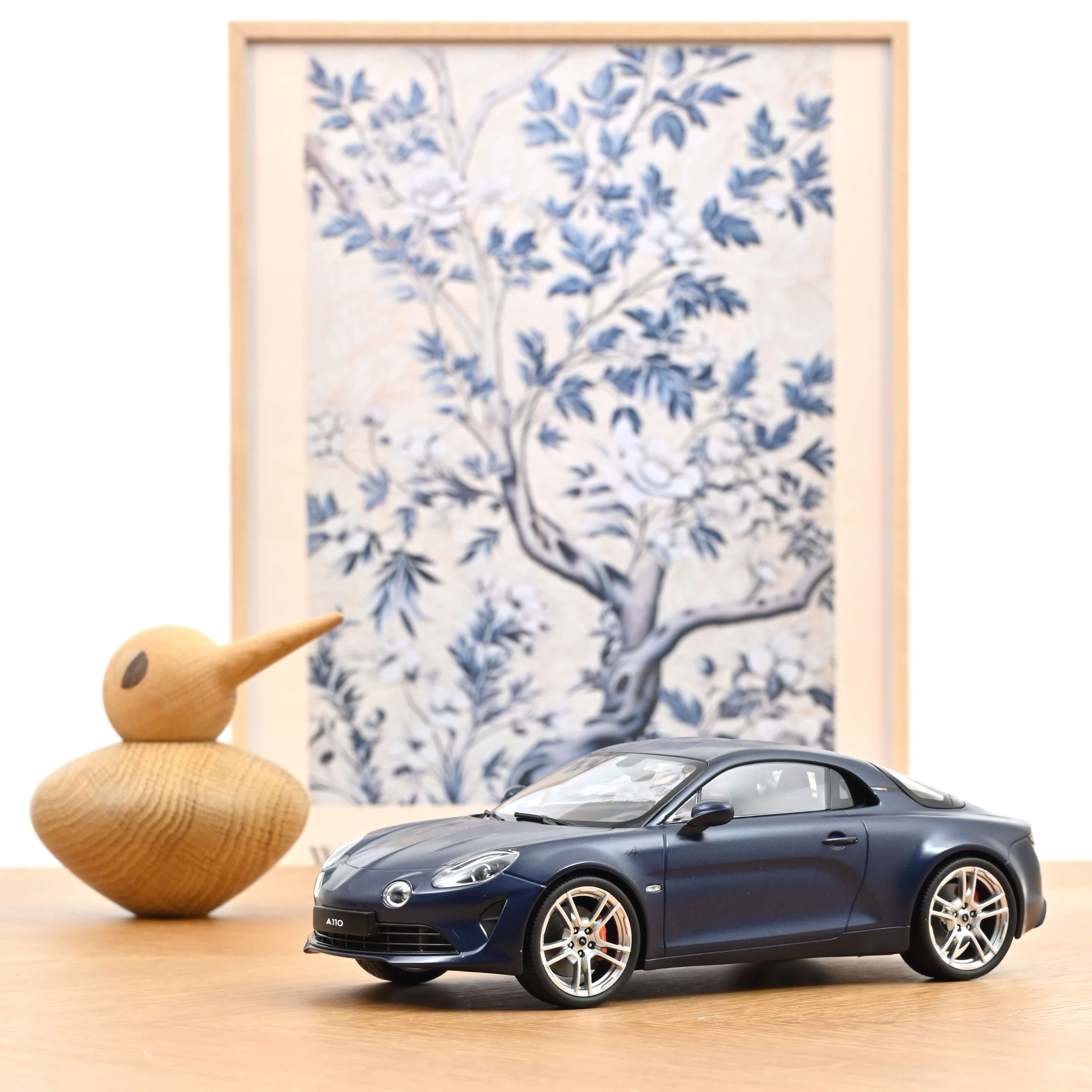 Alpine A110 S 2025 Matte Storm Blue 1:18