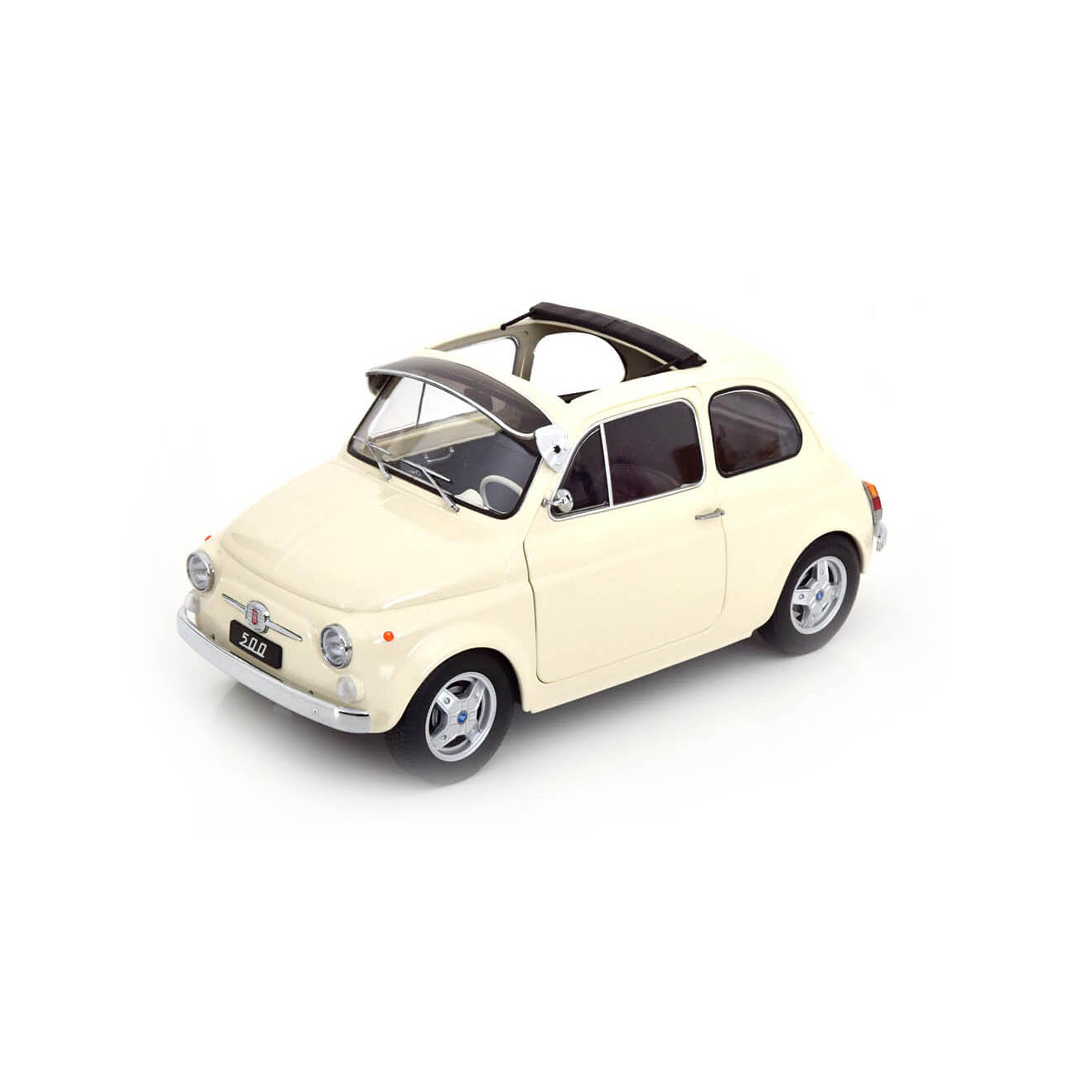 Fiat 500 F Custom 1968 Creme 1:12