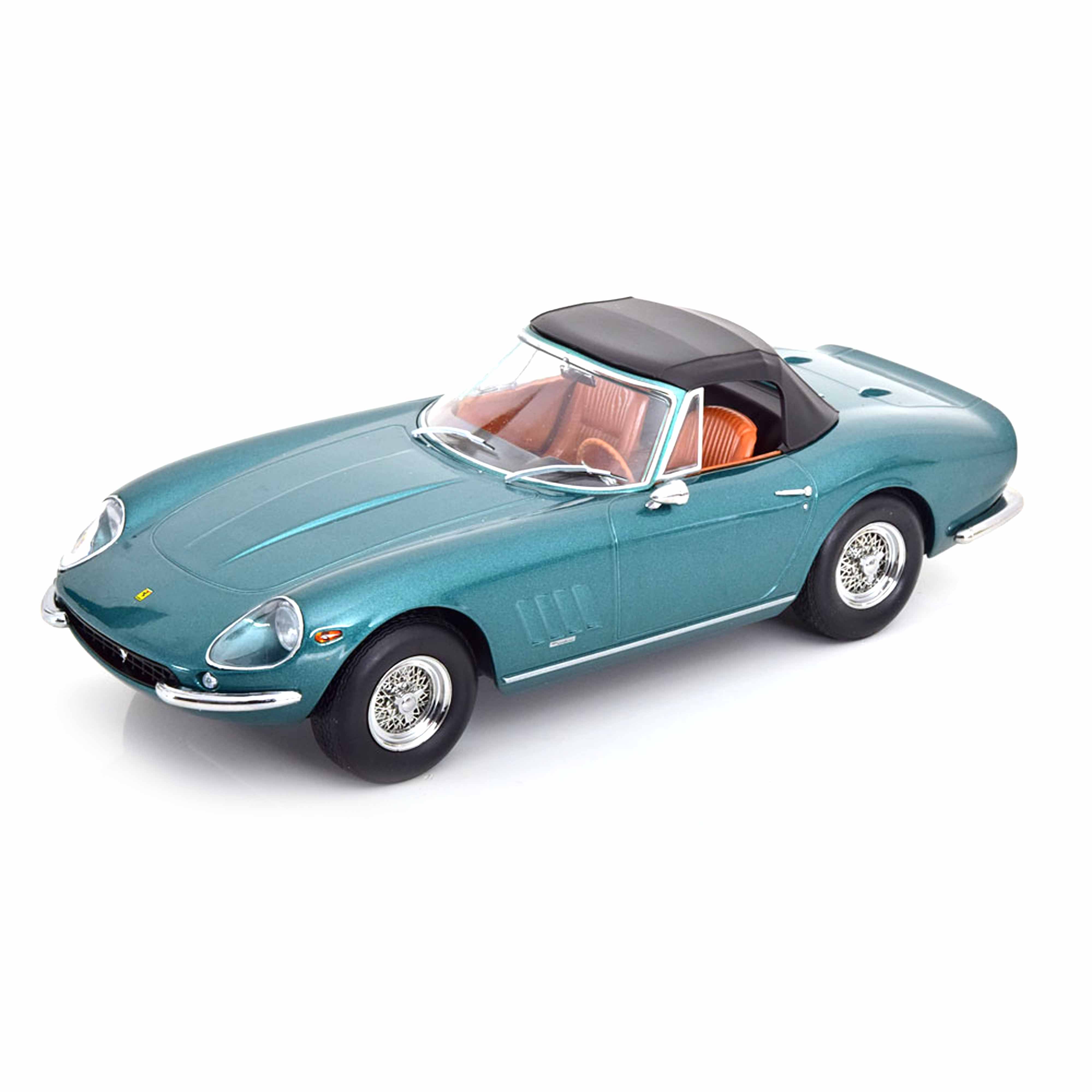 Ferrari 275 GTB4 NART Spyder 1967 Metallic Green 1:18