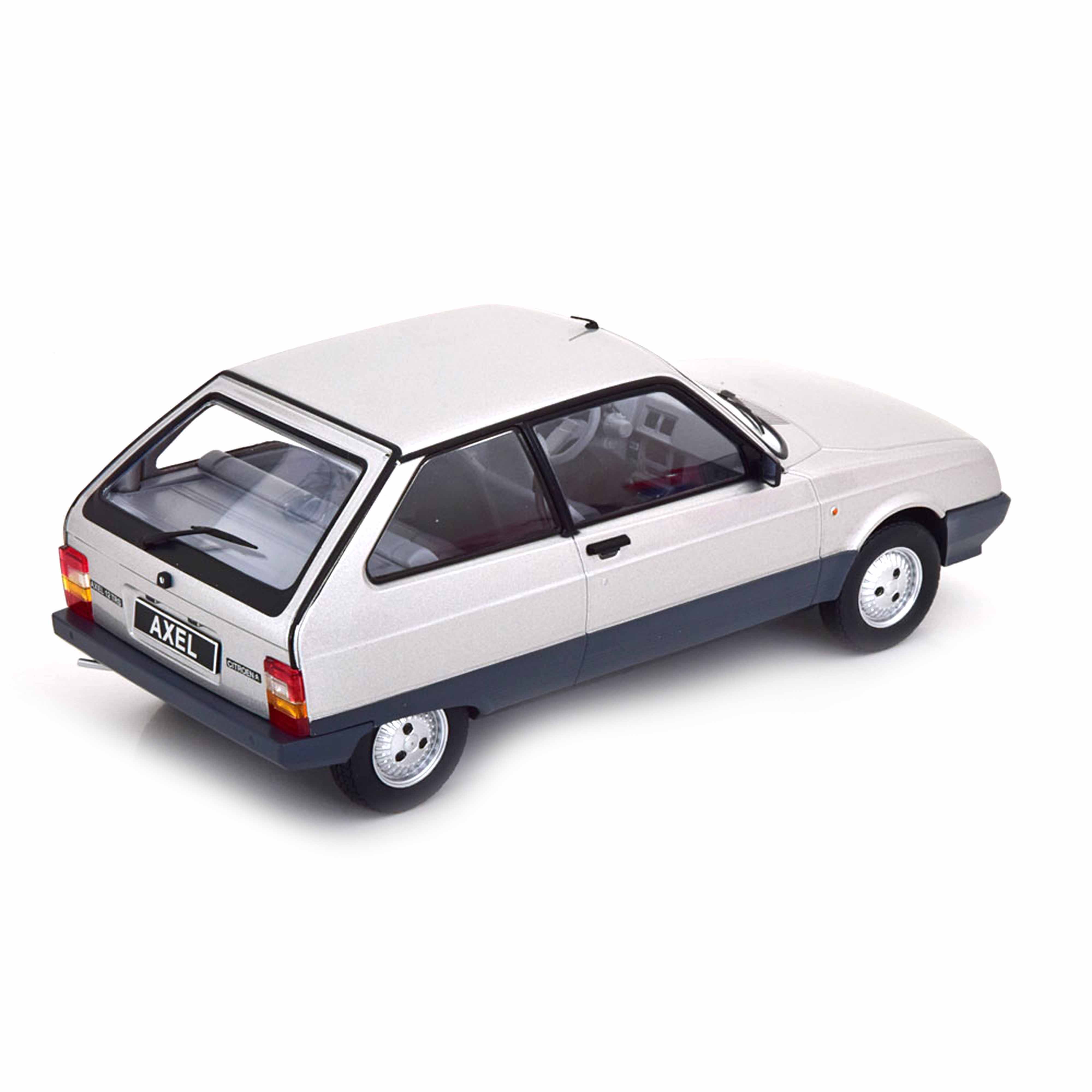 Citroën Axel 12 TRS 1990 Silver 1:18