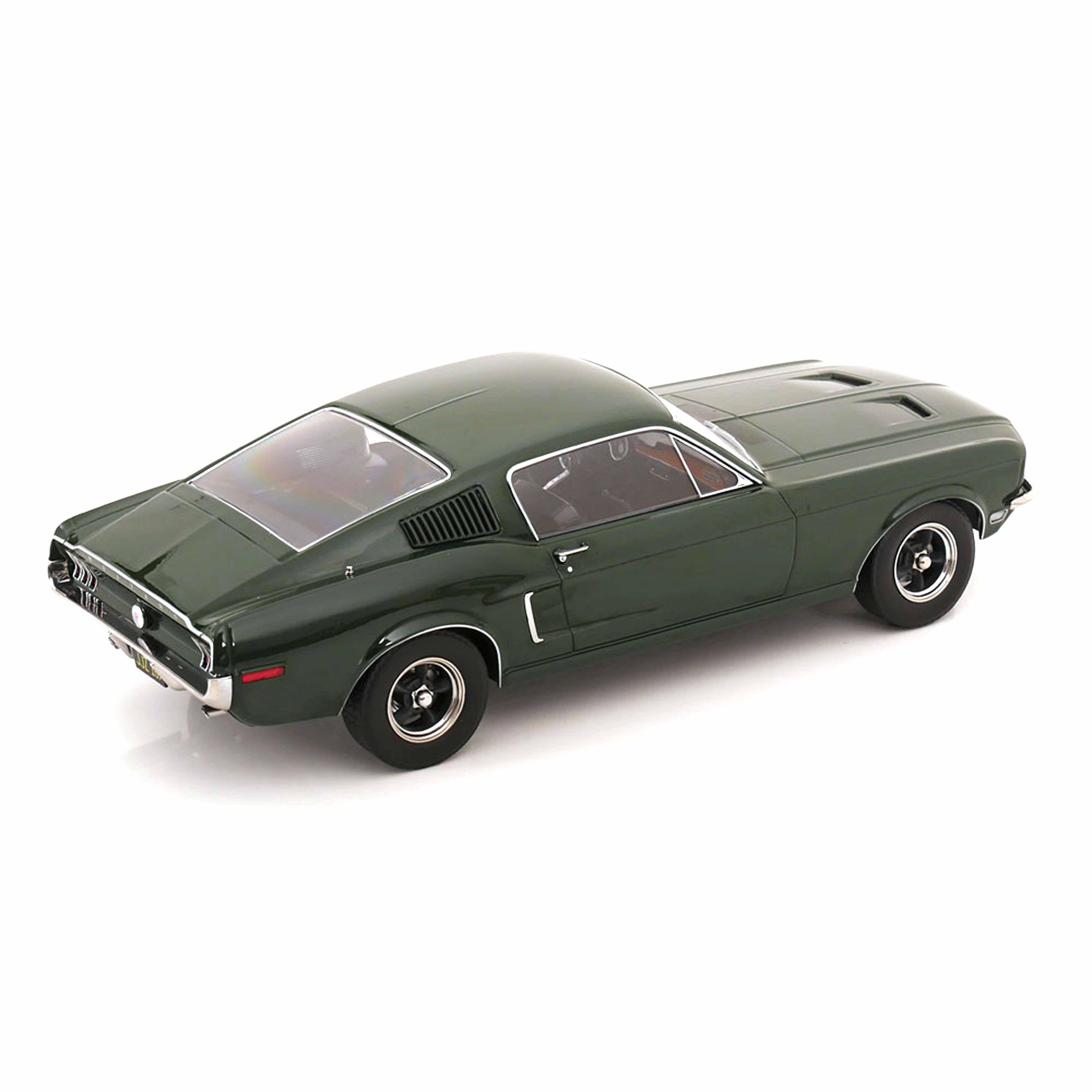 Ford Mustang Fastback GT 1968 Dark Green Bullit 1:18