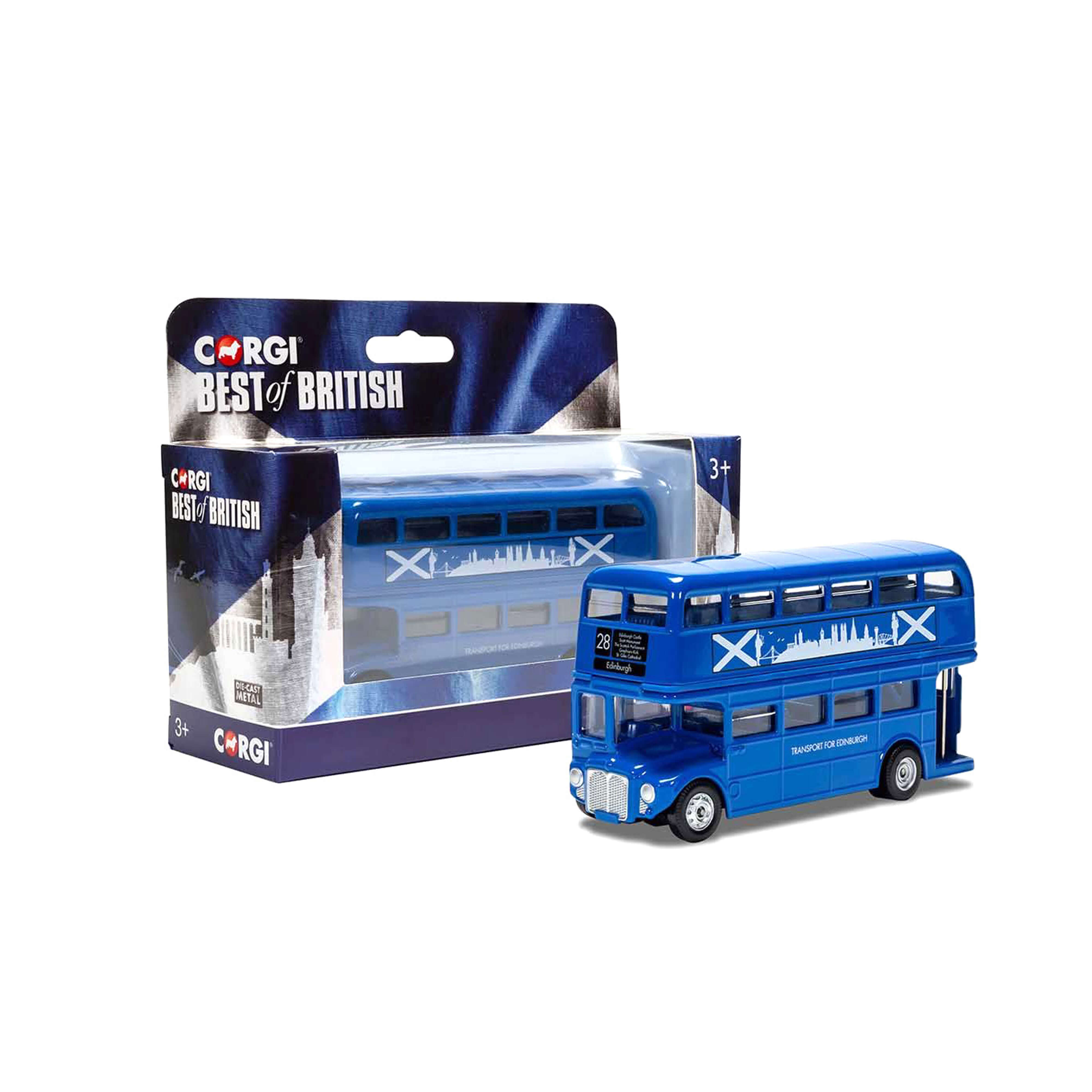 Routemaster RML2757 Autobus Edinburgh 1956 Blue 1:64
