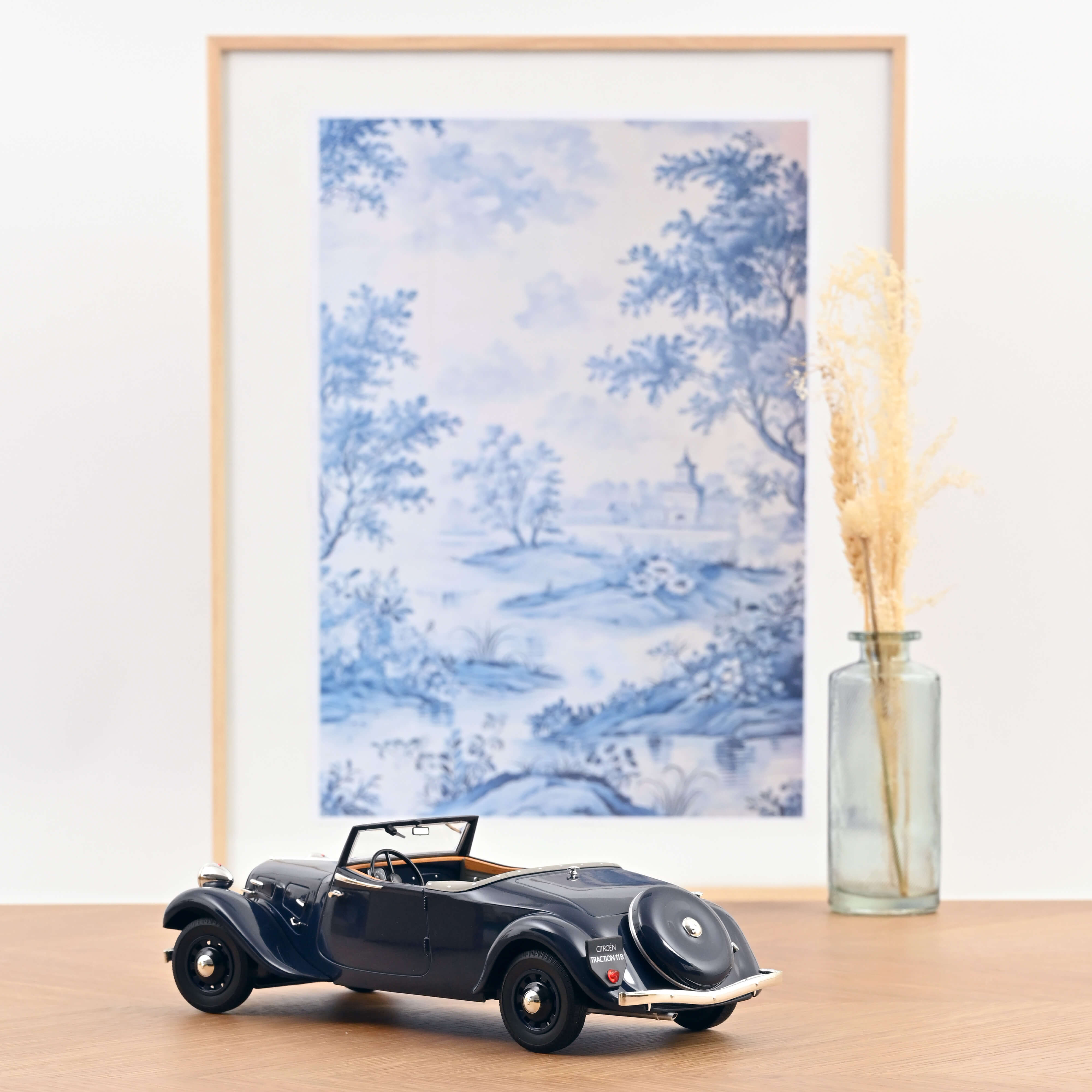 Citroën Traction Cabriolet 1938 Dark Blue 1:18