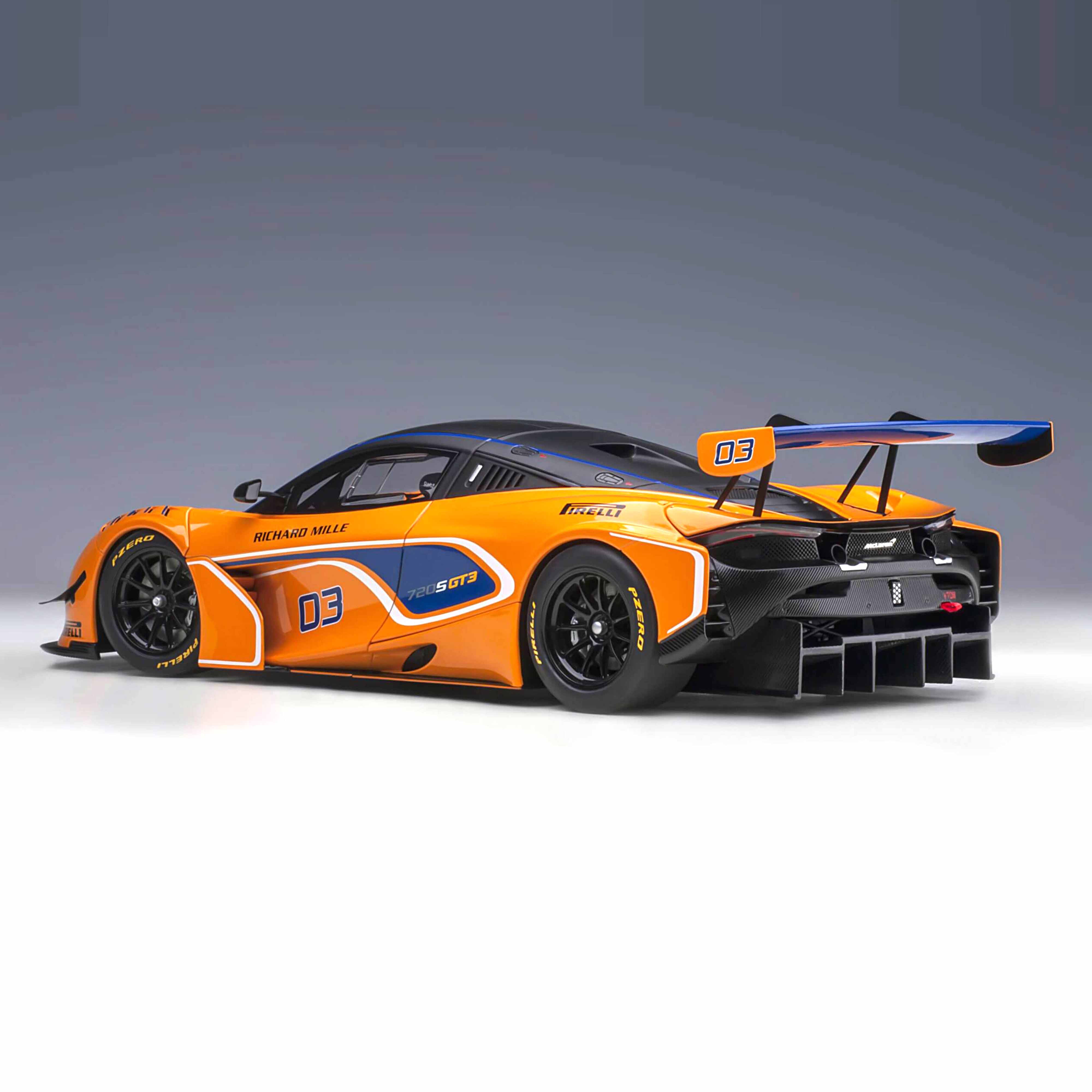 McLaren 720S GT3 2019 N°3 Orange 1:18