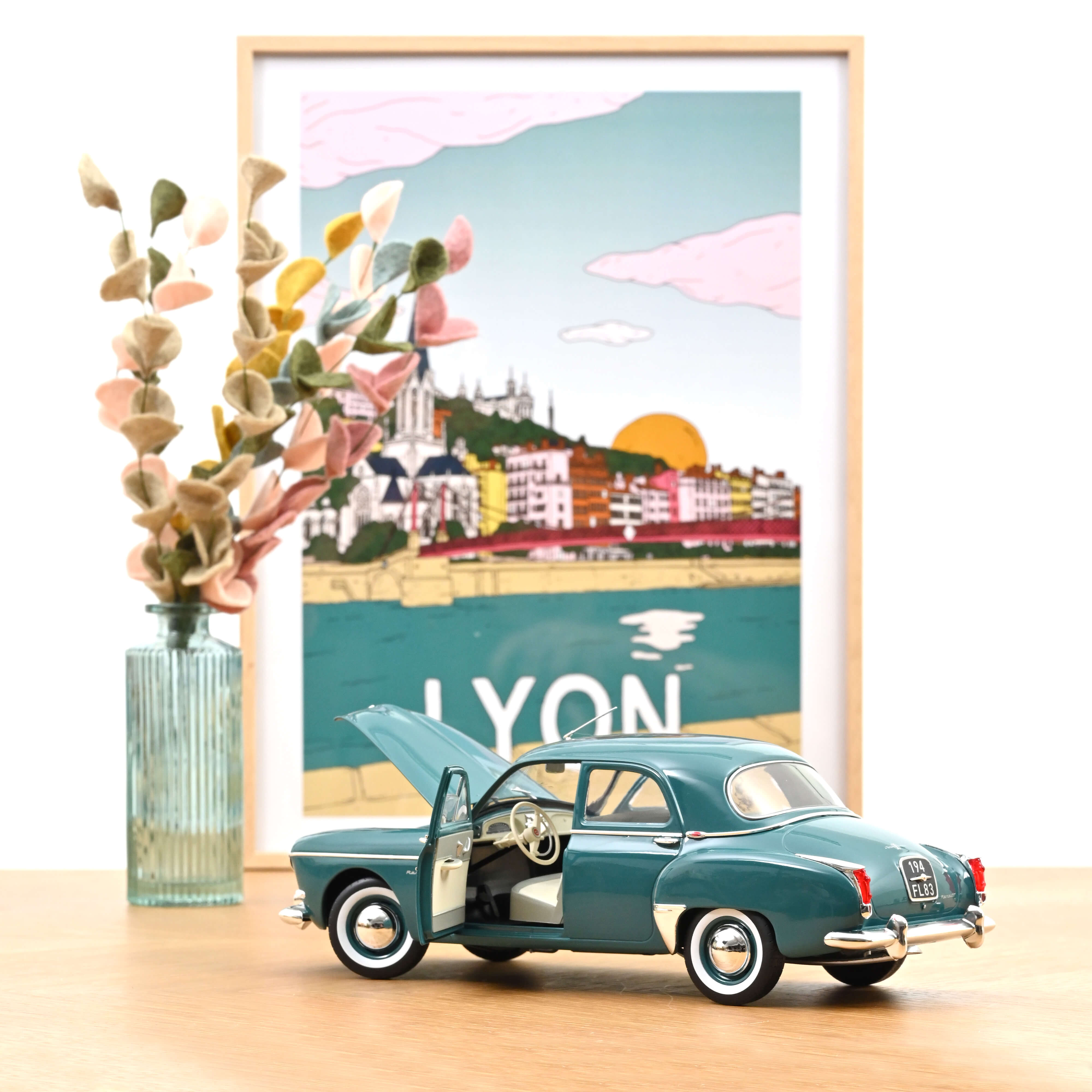 Renault Fregate 1960 Sevigne Green 1:18