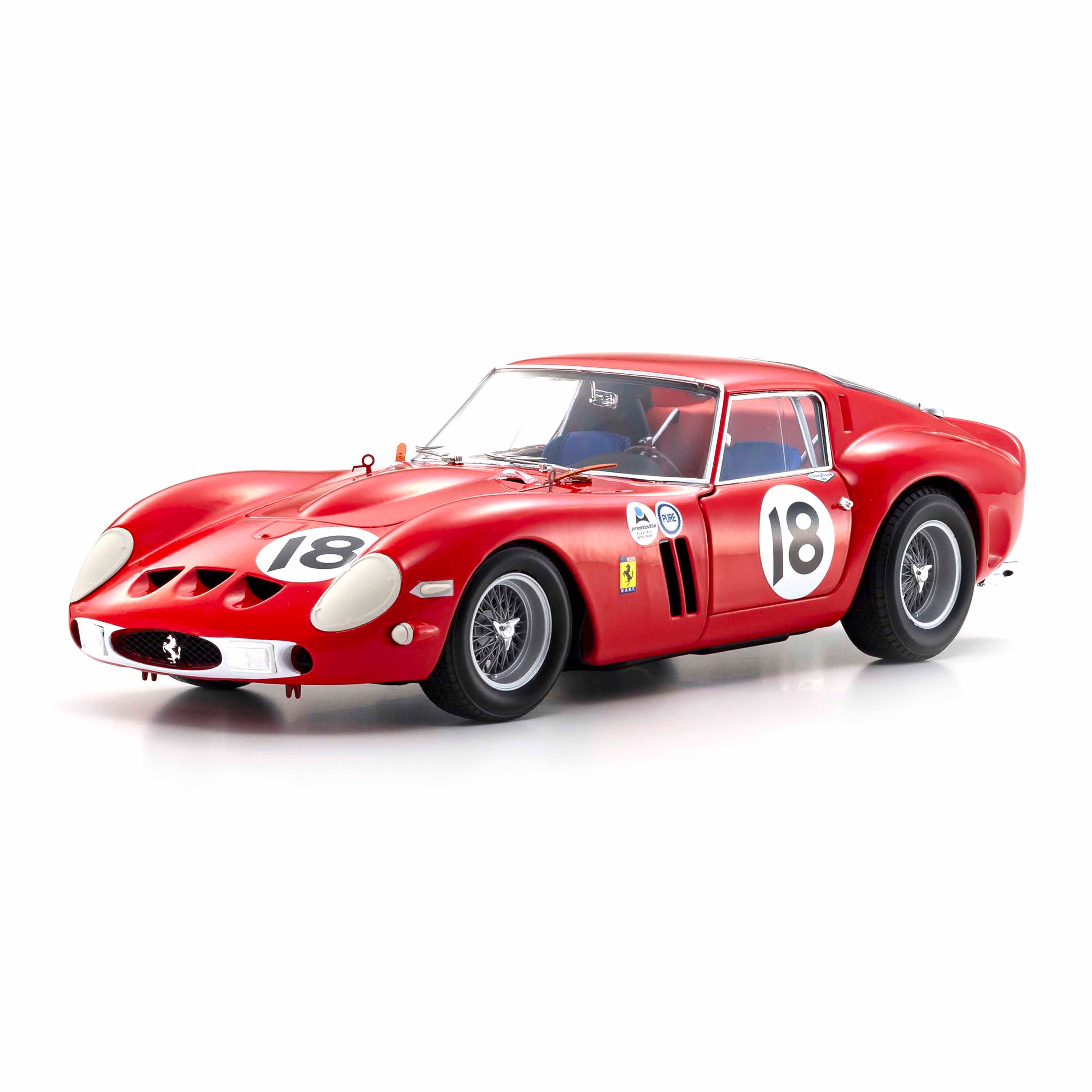 Ferrari 250 GTO 1963 Daytona 3h Red n°18 1:18