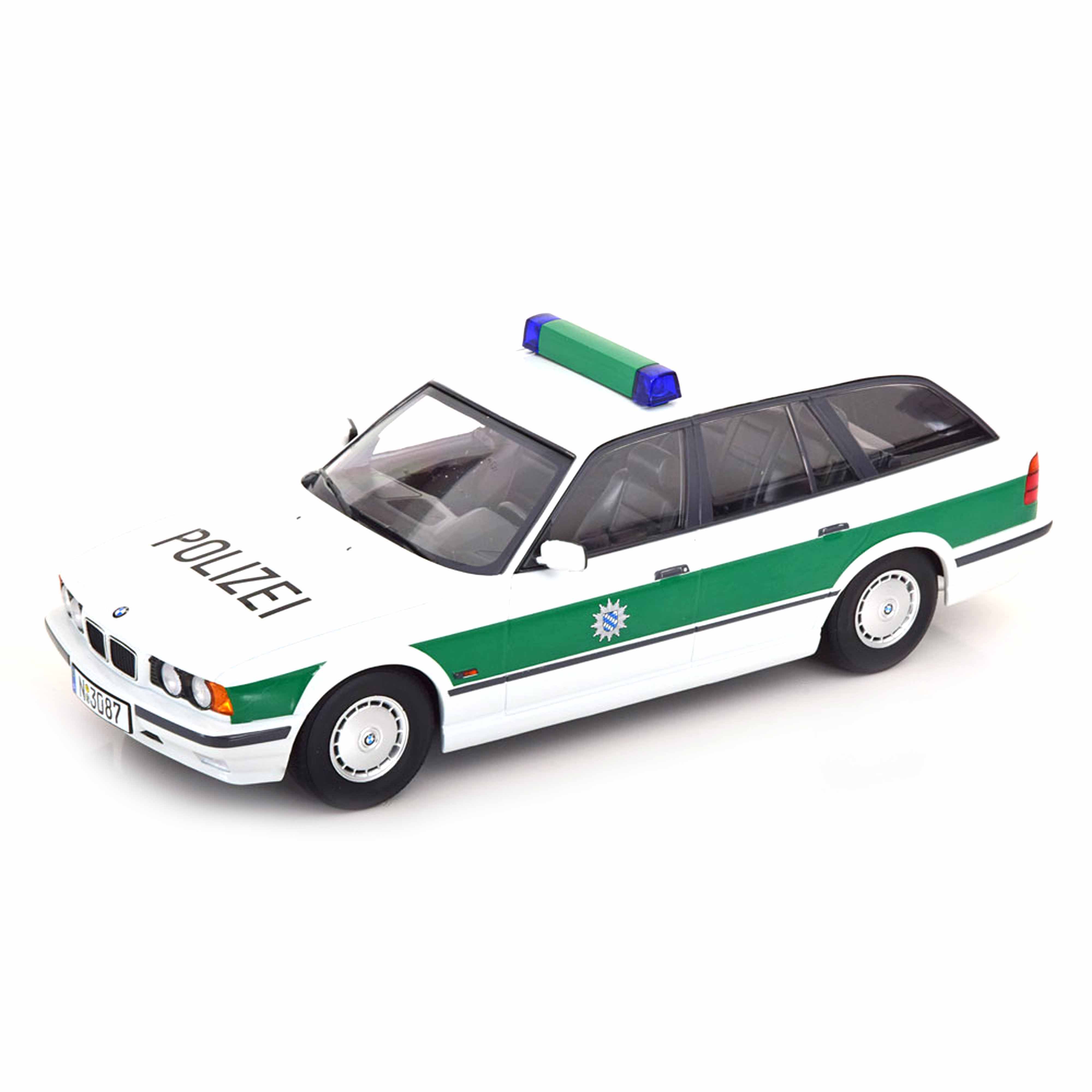 BMW 5er Series E34 Touring 1996 Polizei 1:18
