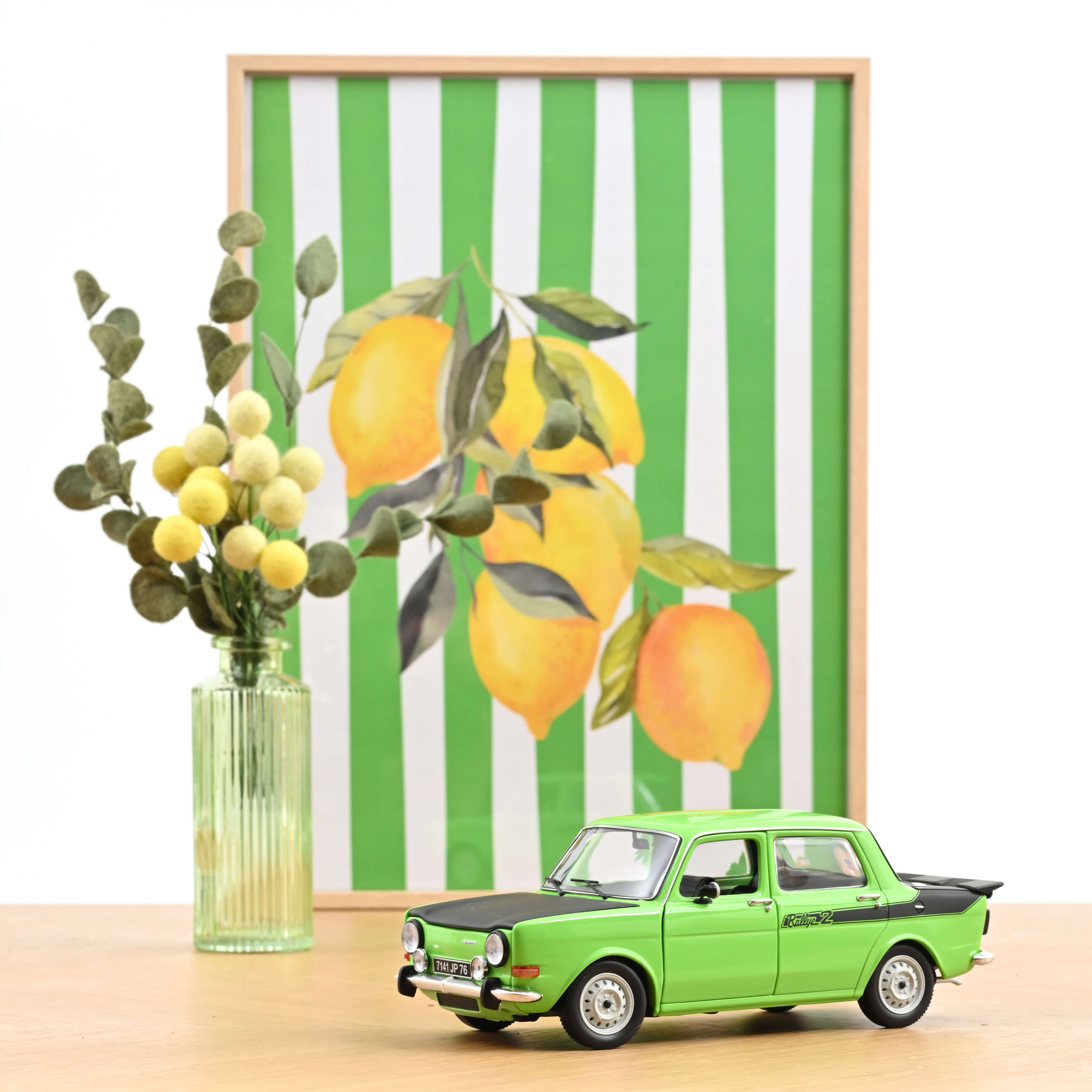 Simca 1000 Rallye 2 1976 Racing Green 1:18