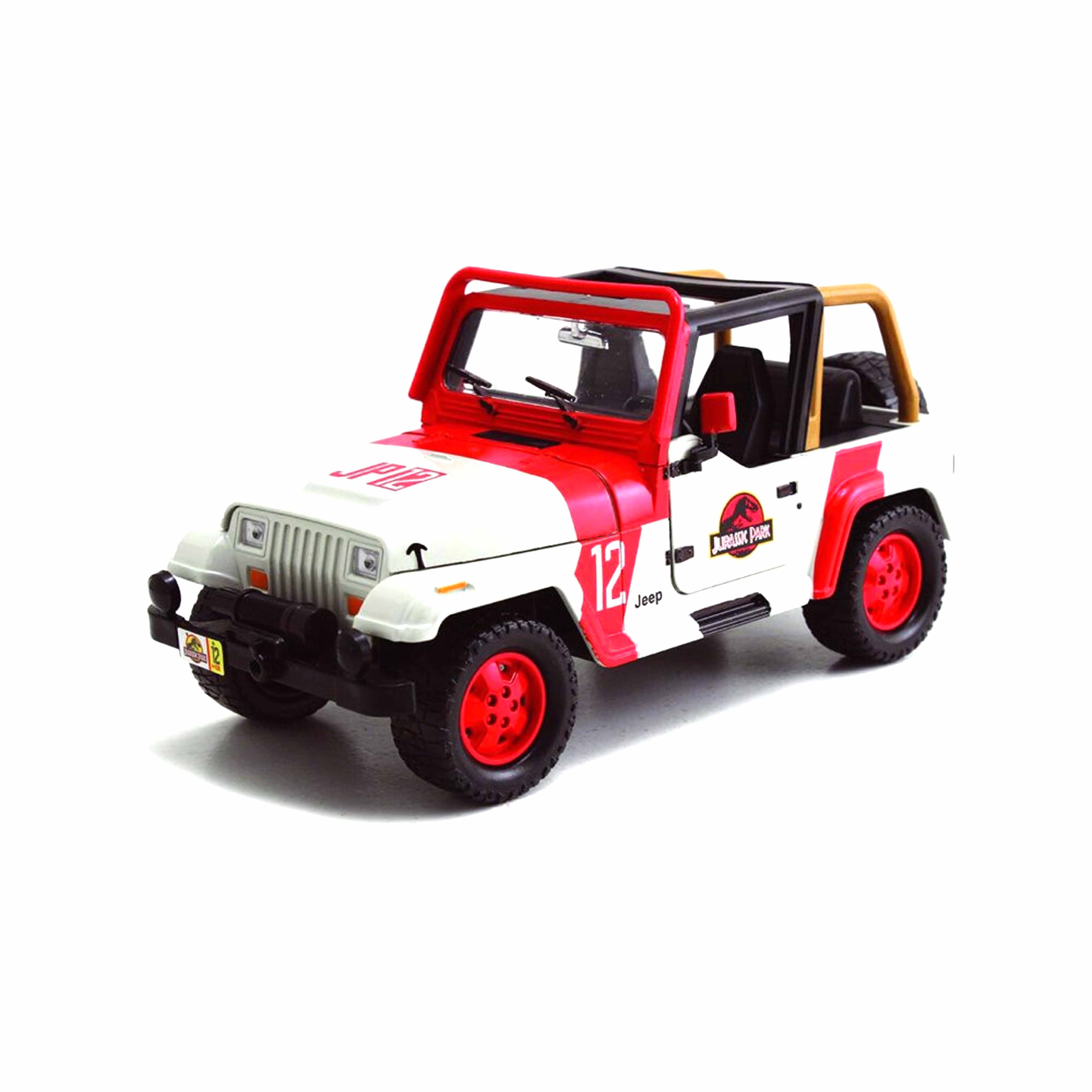 Jeep Wrangler Jurassic Park Camouflage Hollywood Rides 1992 1:24