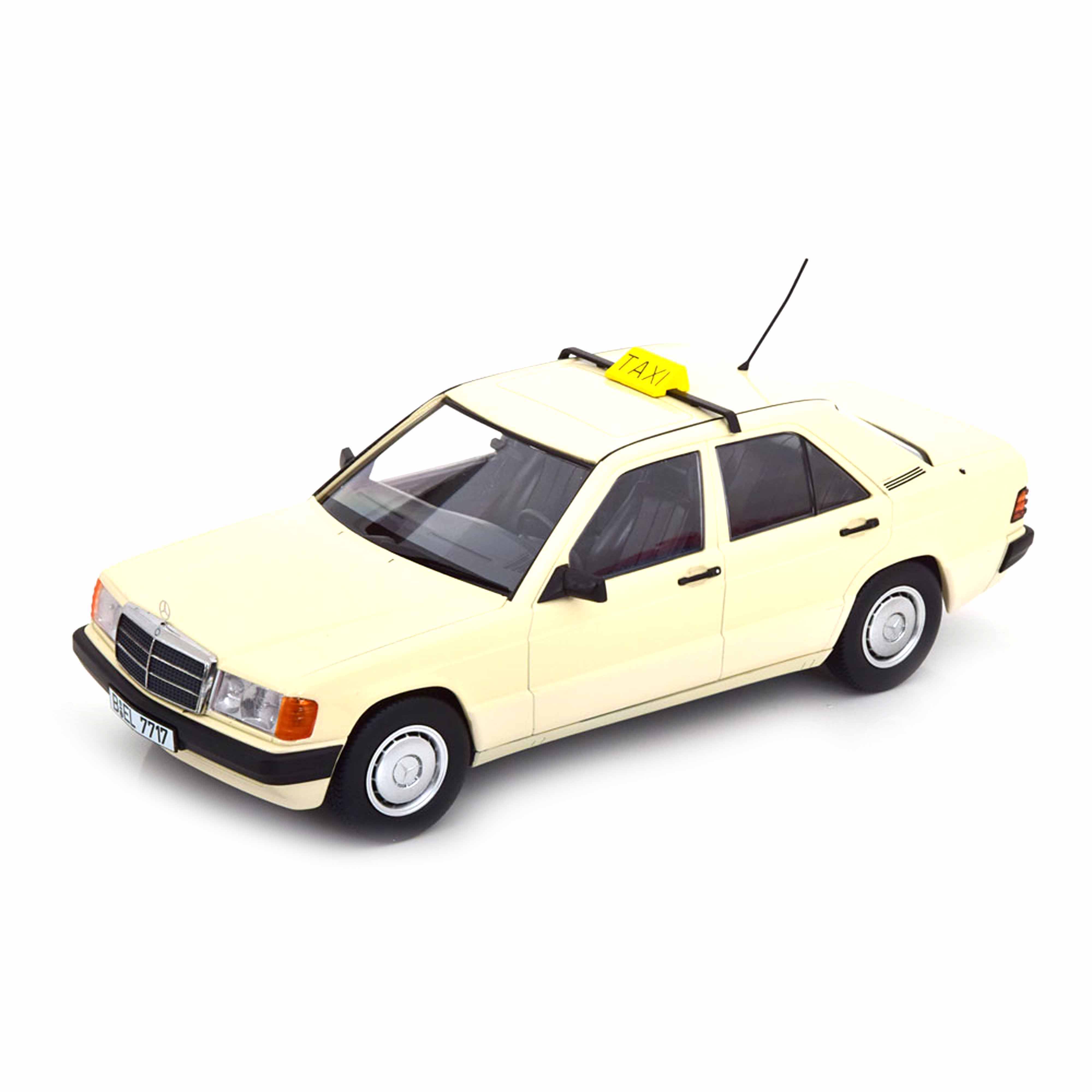 Mercedes 190E W201 1993 Taxi Germany 1:18