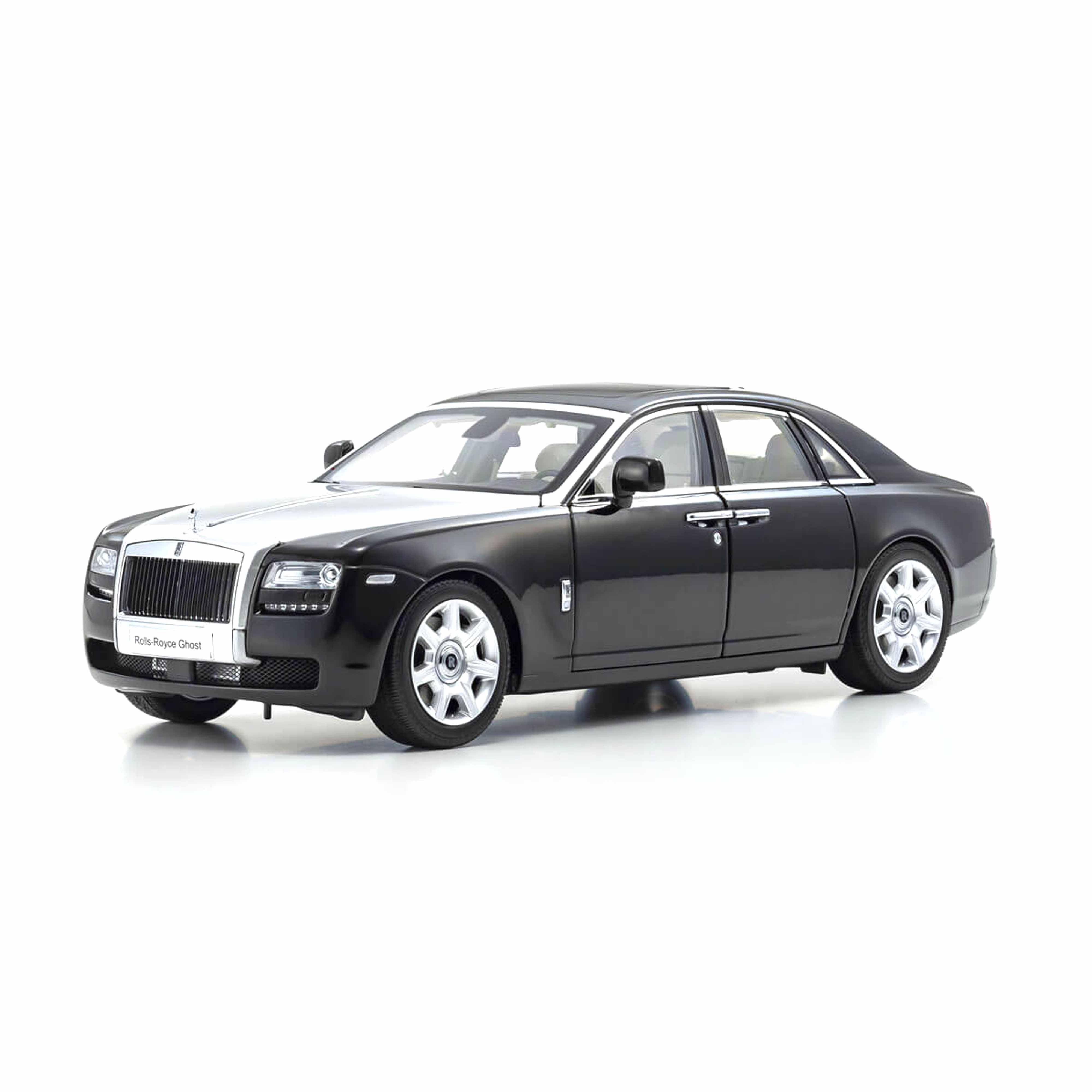 Rolls-Royce Ghost Black/Silver 1:18