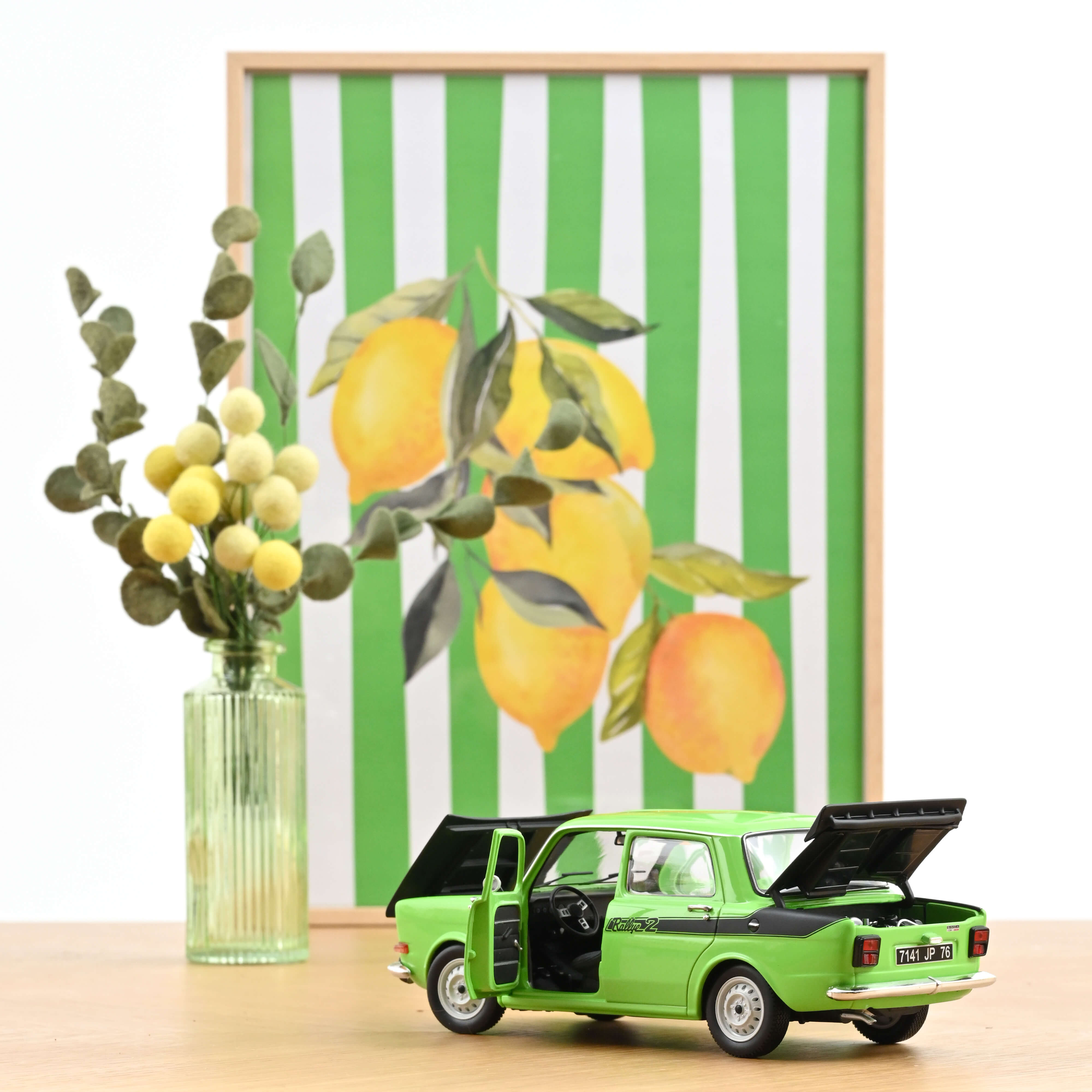Simca 1000 Rallye 2 1976 Racing Green 1:18