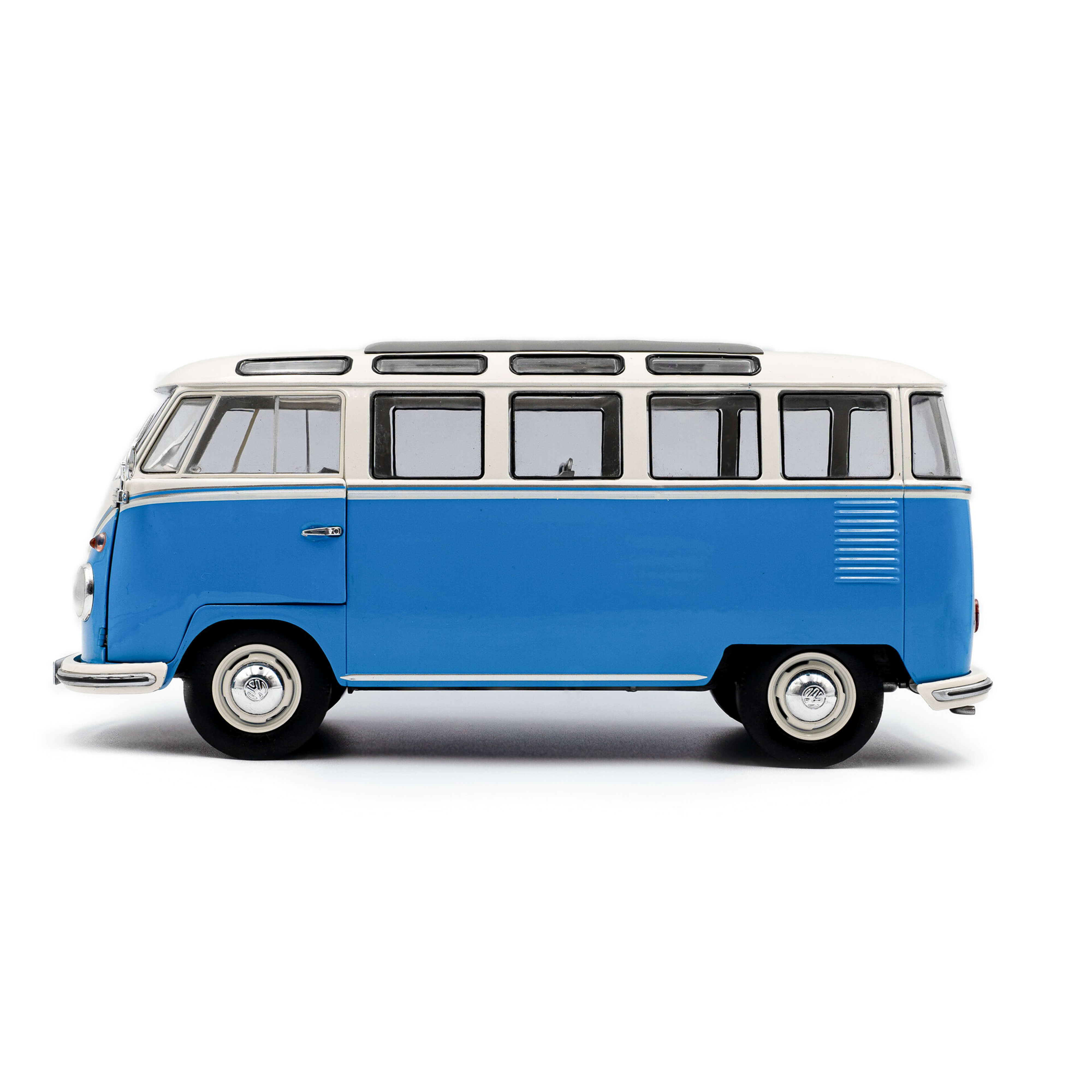 Volkswagen T1 Samba Blue/White 1962 1/18