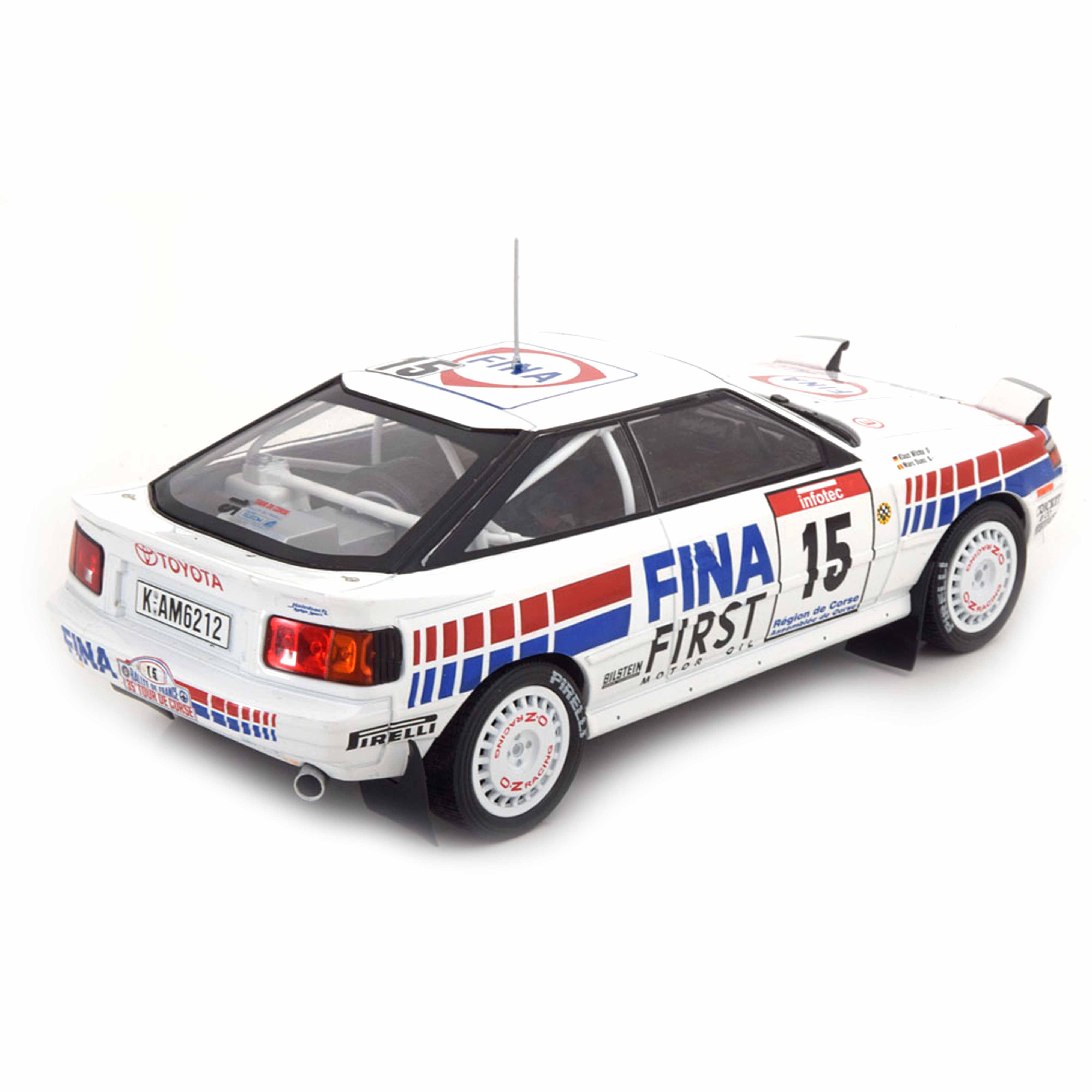 Toyota Celica No. 15 Tour de Corse 1991 1:18