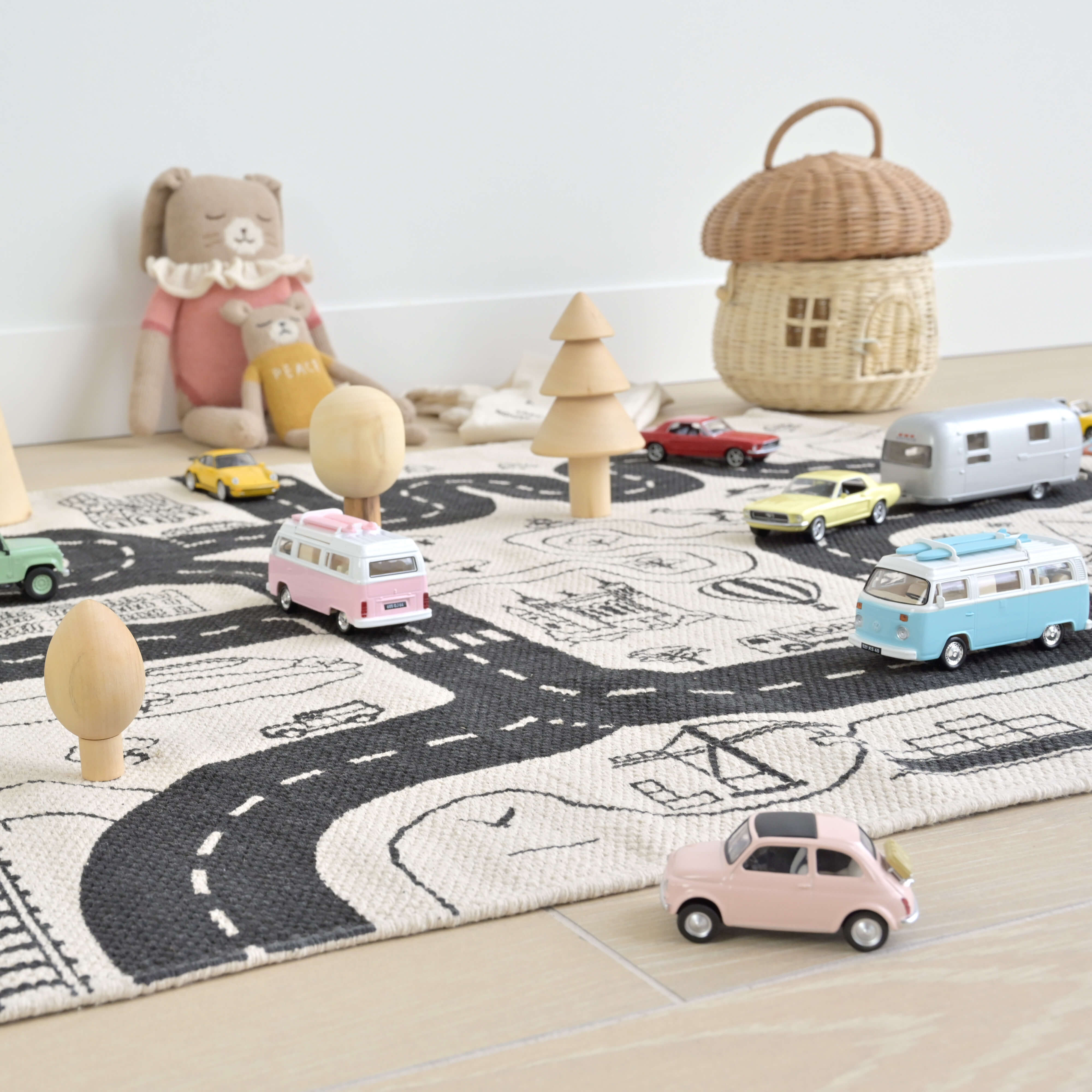 Roads of France playmat