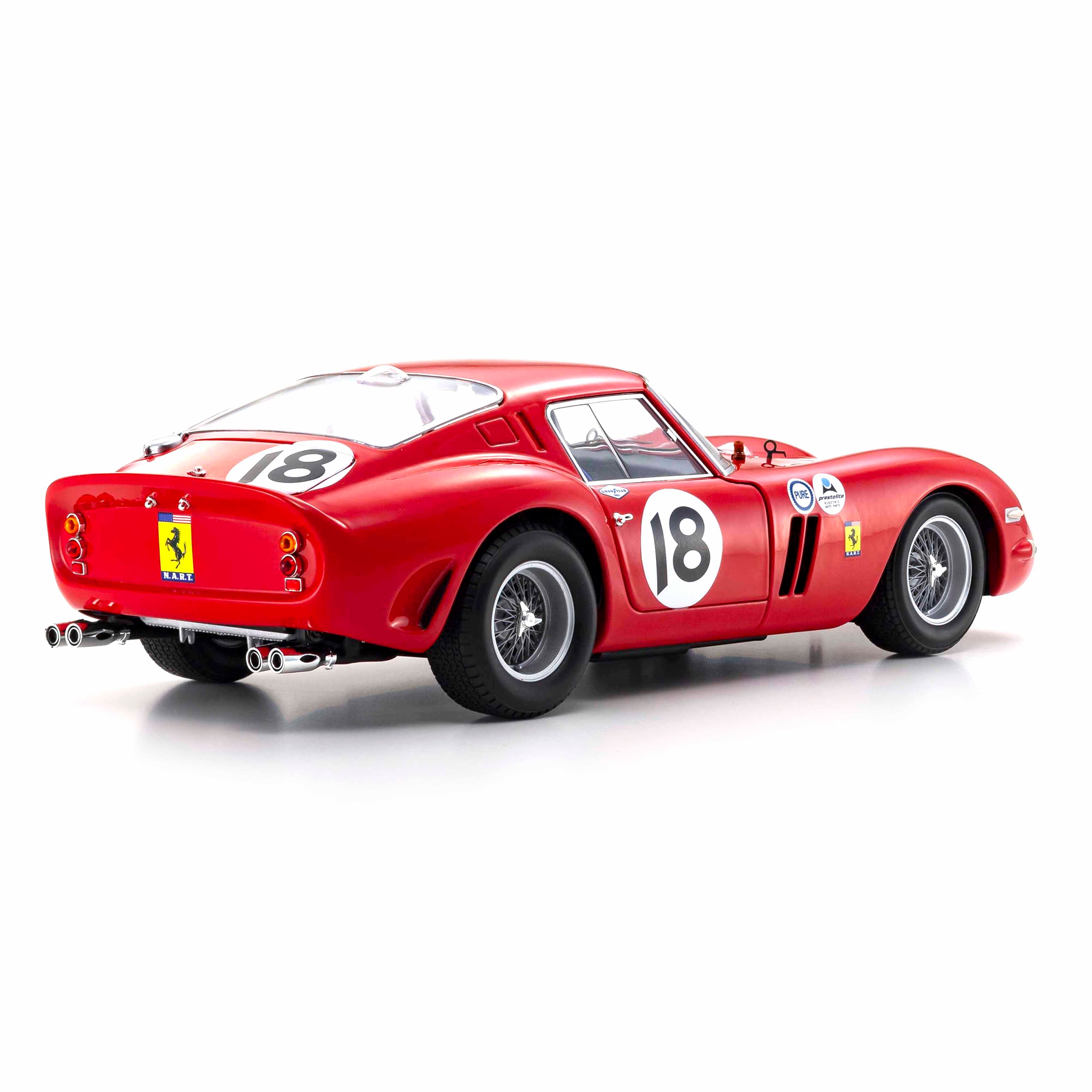 Ferrari 250 GTO 1963 Daytona 3h Red n°18 1:18