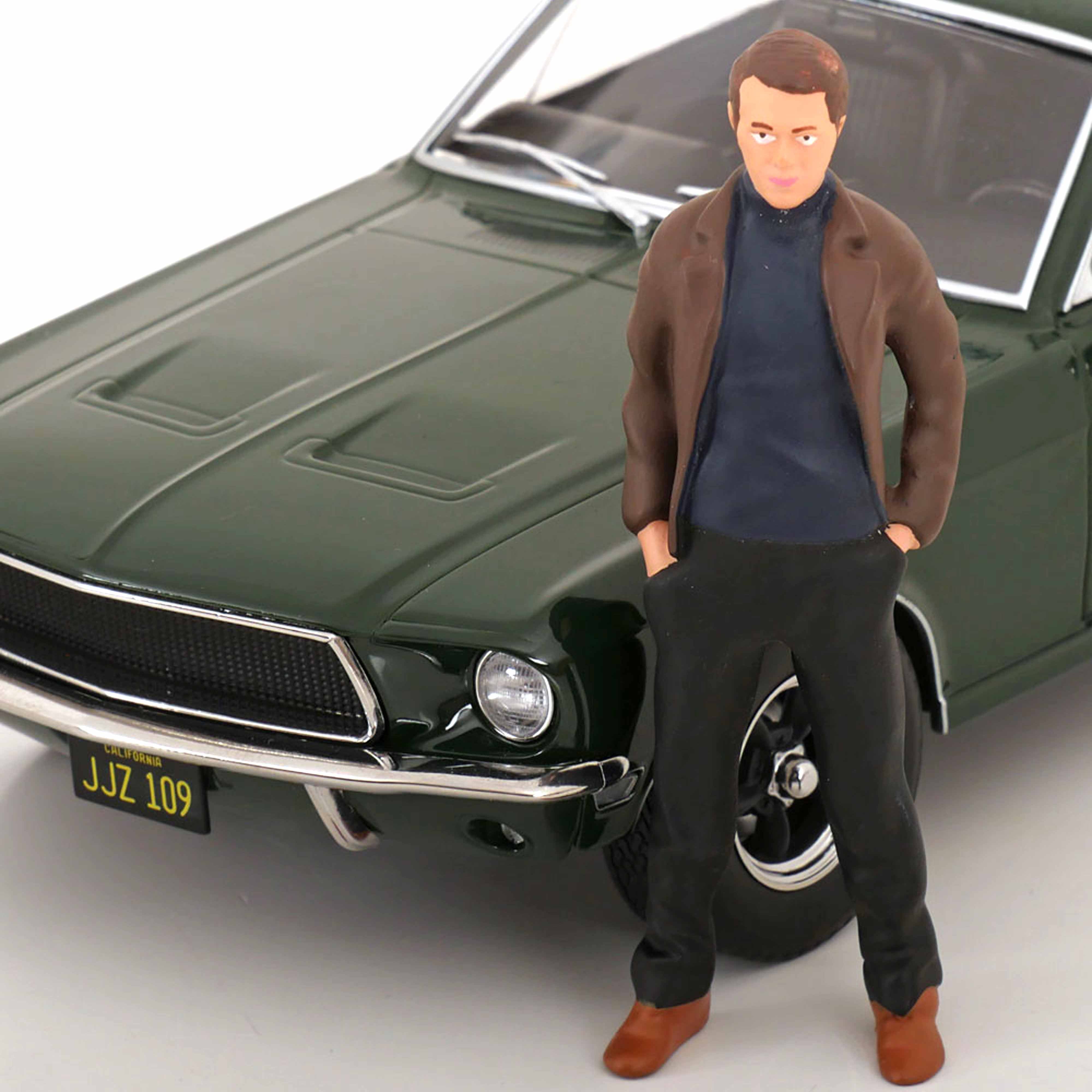 Figurine Steve McQueen Bullit 1:18