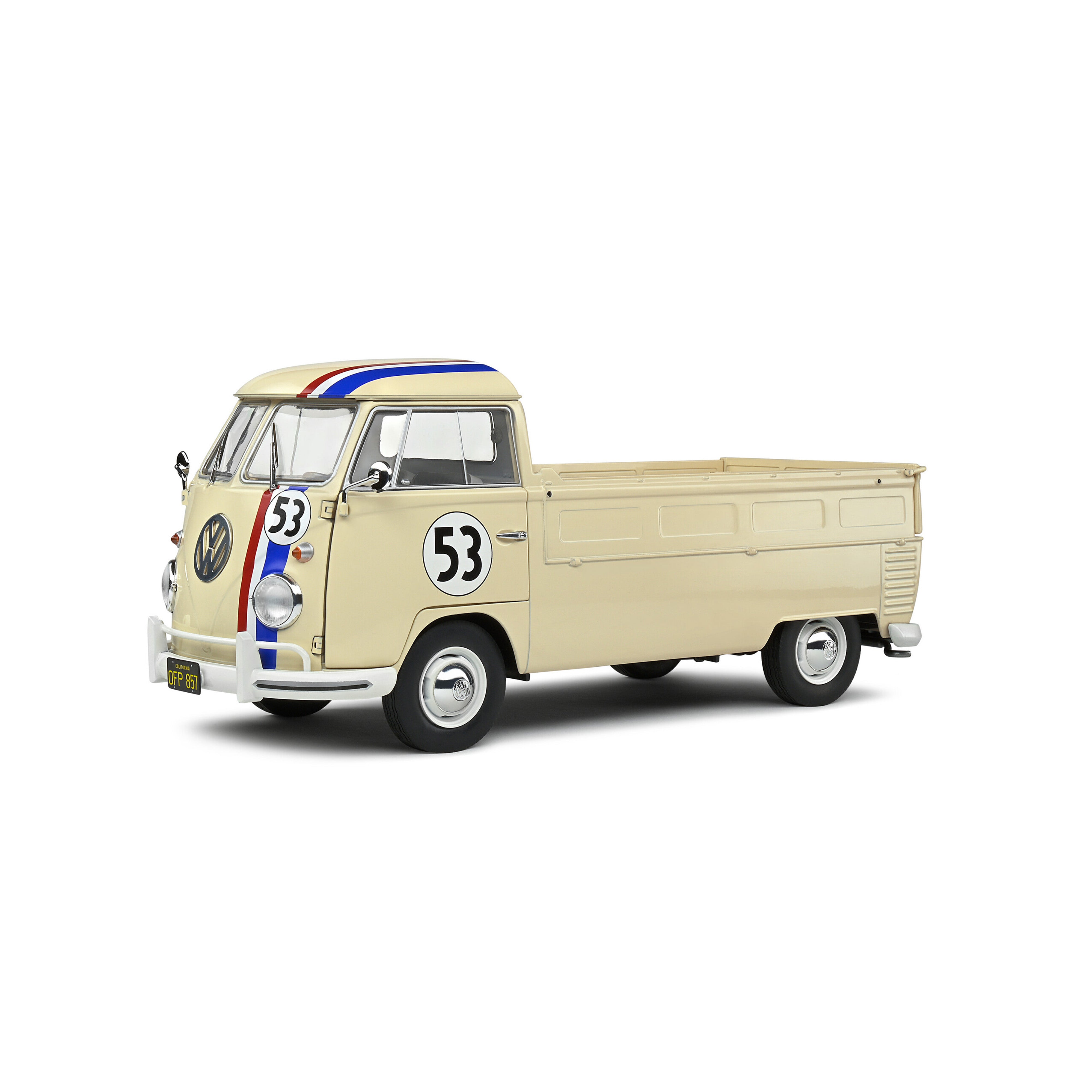 VW T1 Pick-Up Racer 53 Beige 1950 1:18