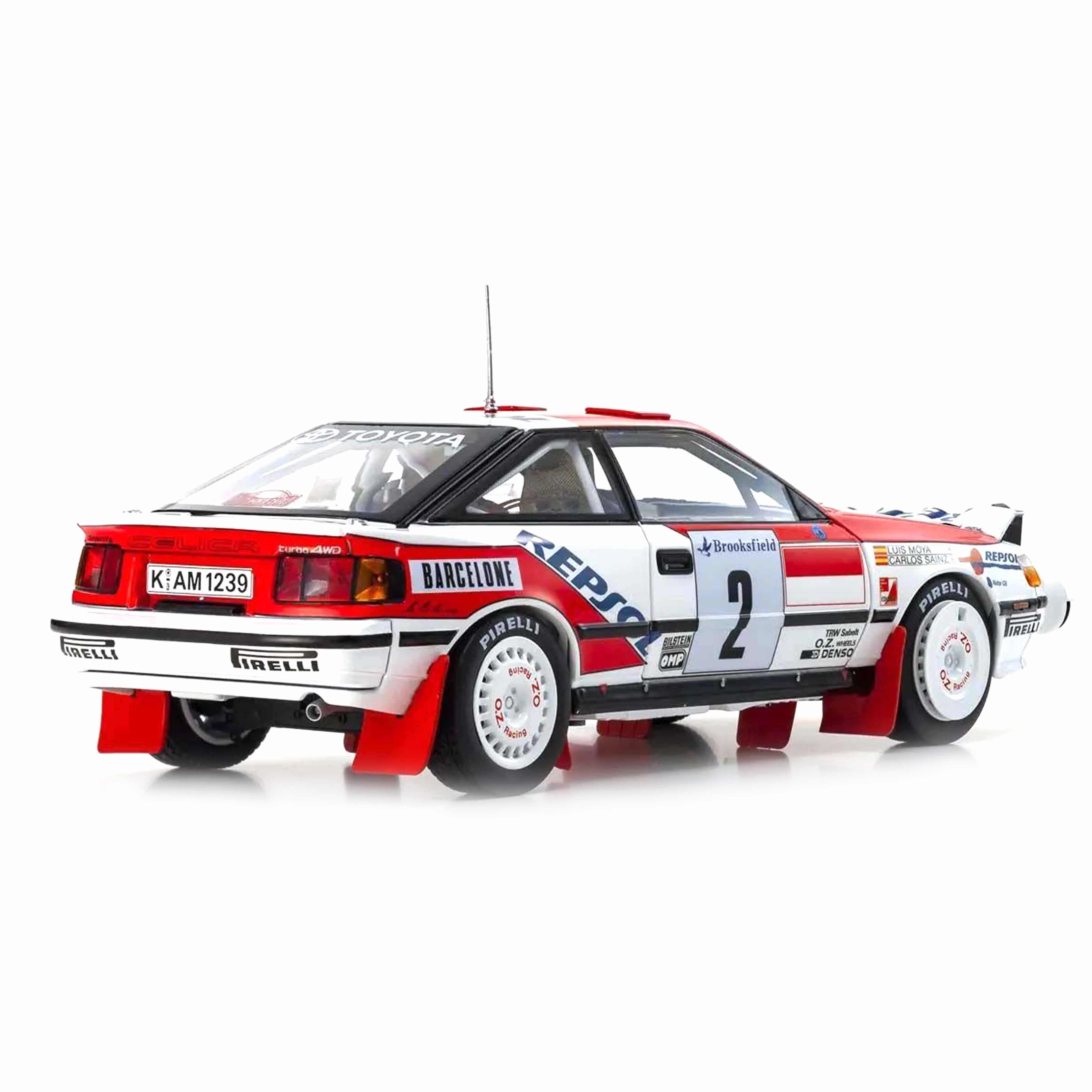 Toyota Celica GT4 (N°2) Sainz Winner Monte-Carlo 1991 1:18