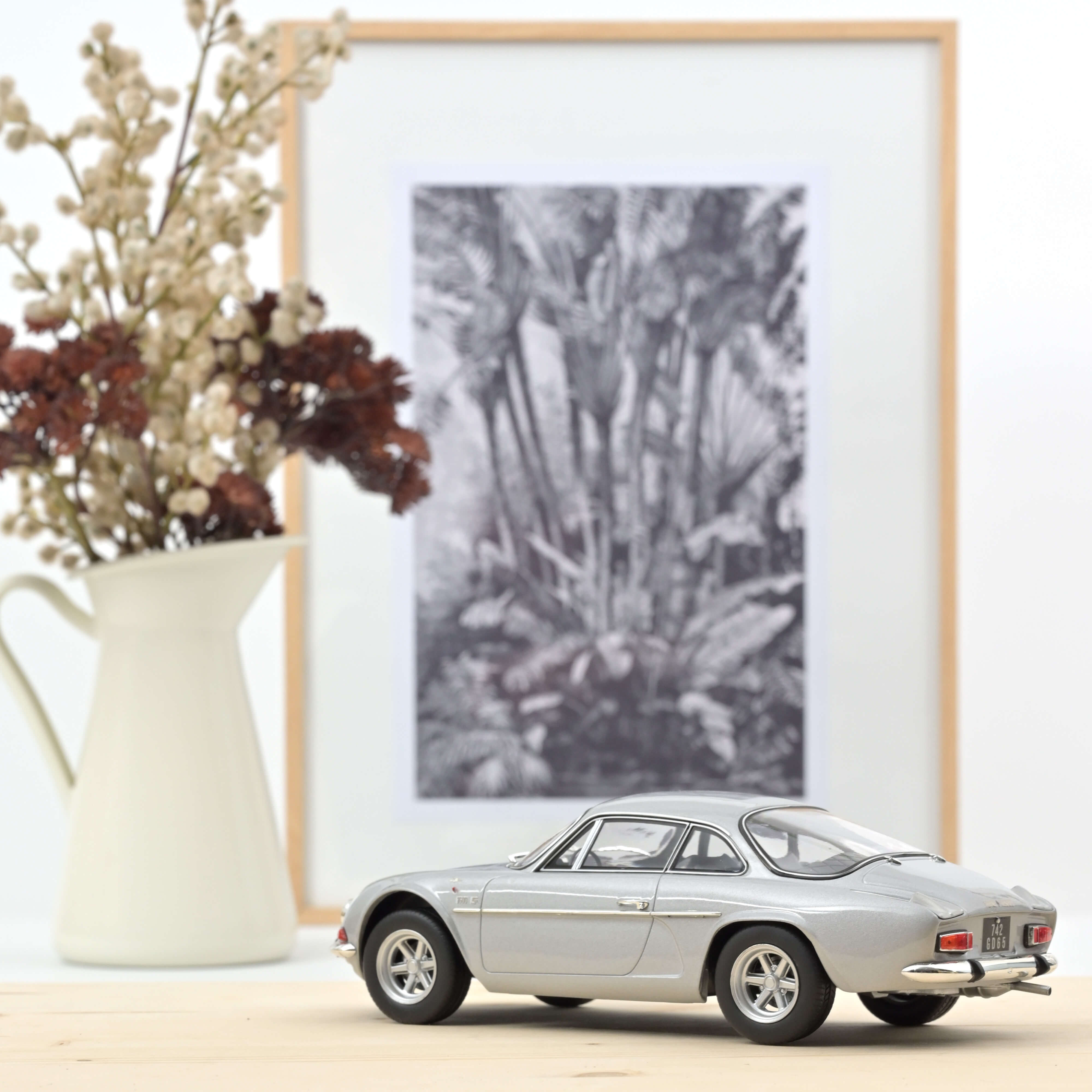 Alpine A110 1600S 1970 Silver 1:18 - 200pcs