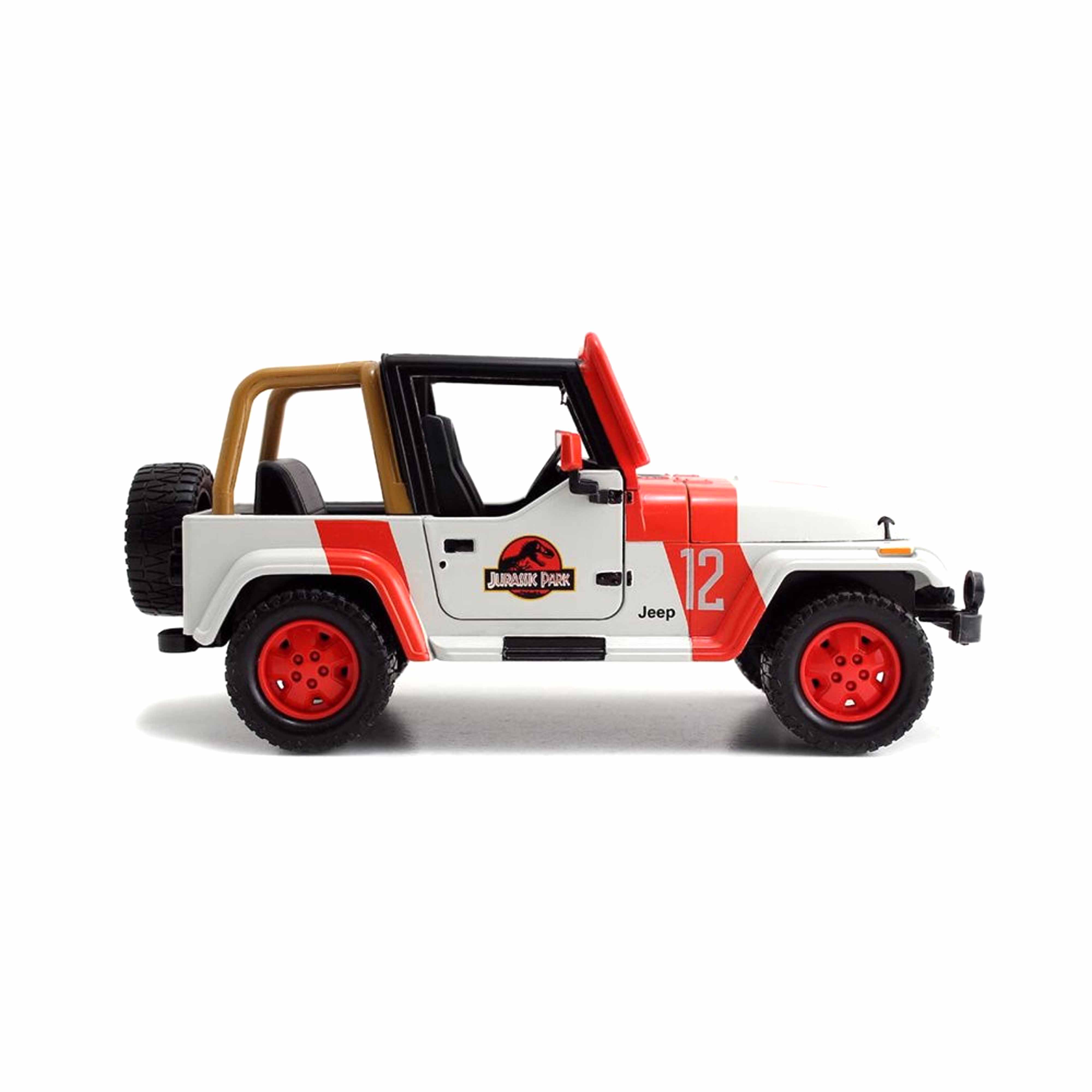Jeep Wrangler Jurassic Park Camouflage Hollywood Rides 1992 1:24