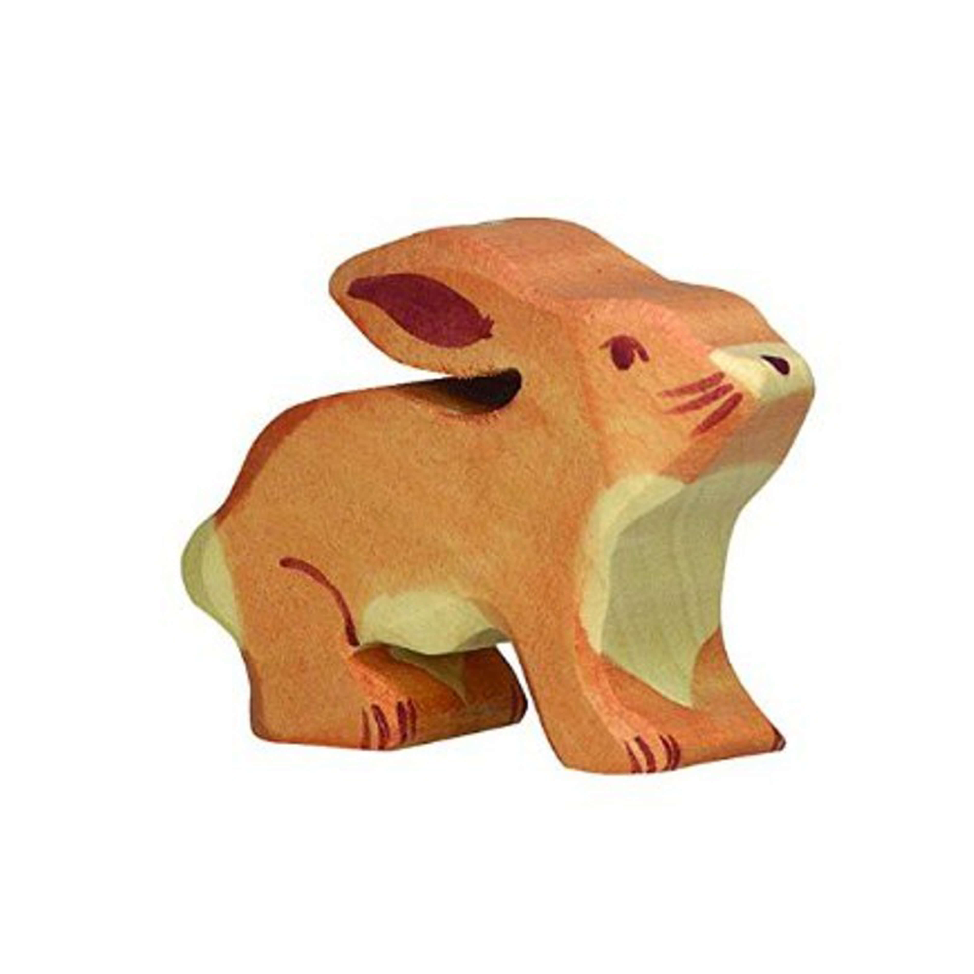 Little Rabbit wooden figurine