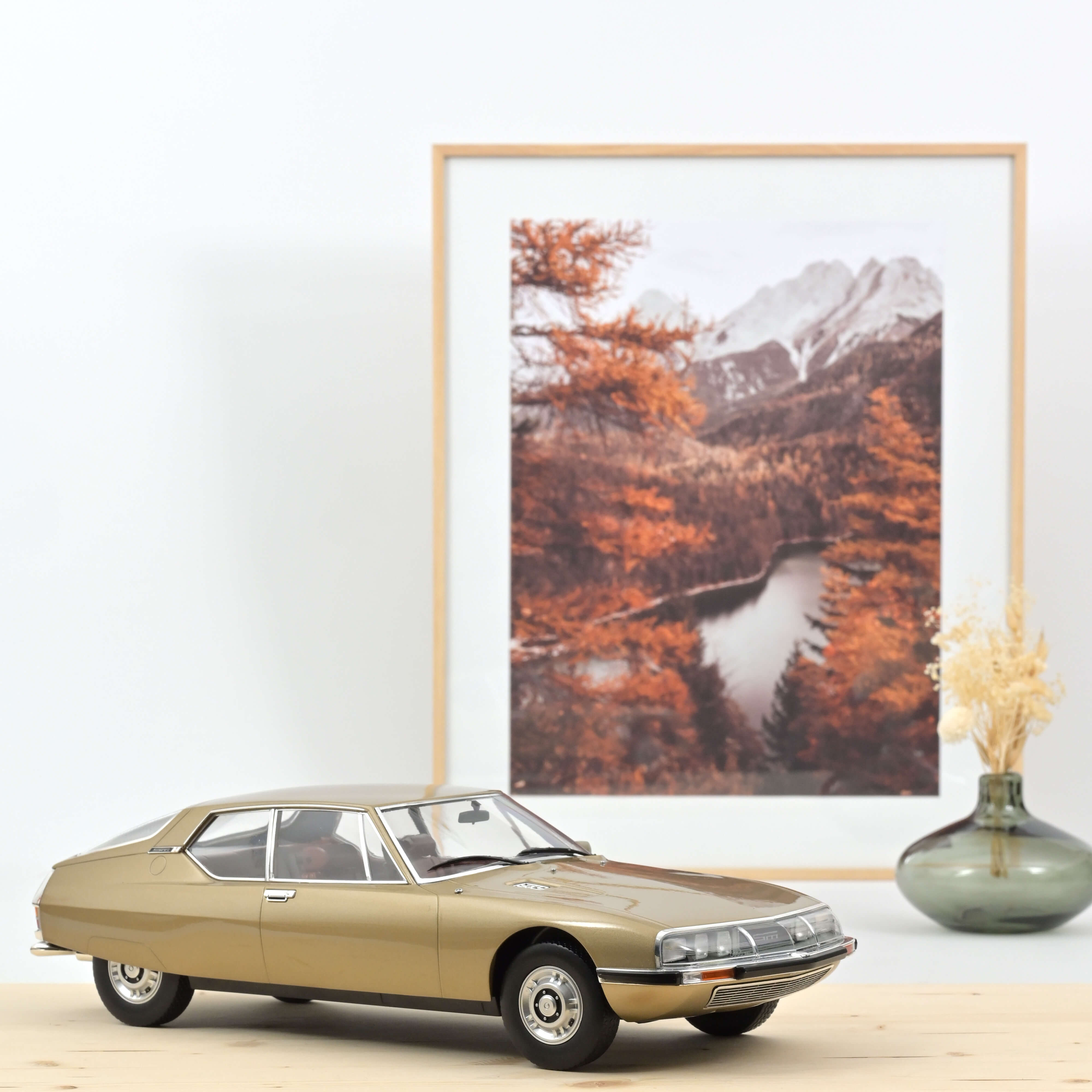 Citroën SM 1971 Sable metallic 1:12
