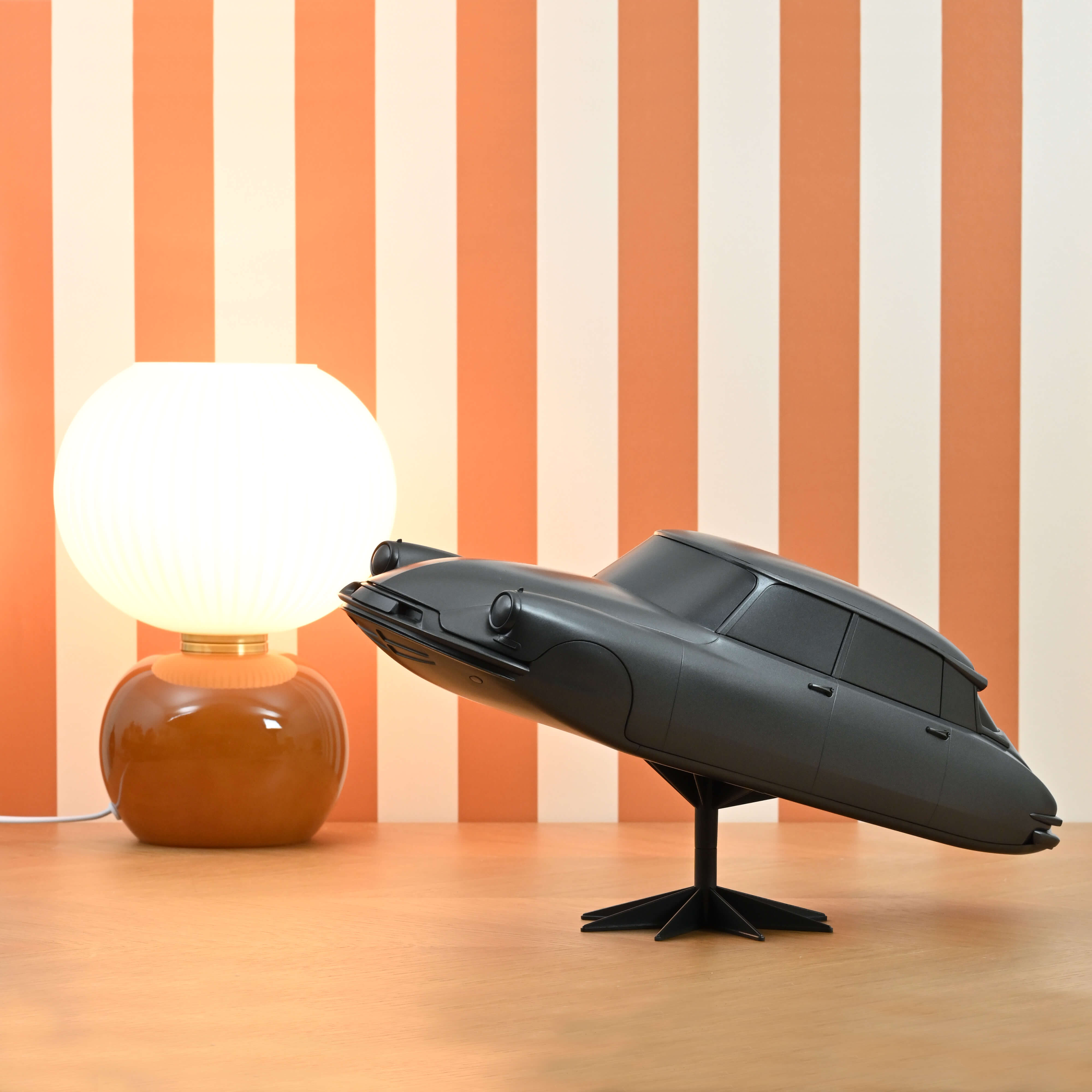 Citroën DS 19 Totem 1957 Sculpture Full Matt Grey 1:12  - 300pcs