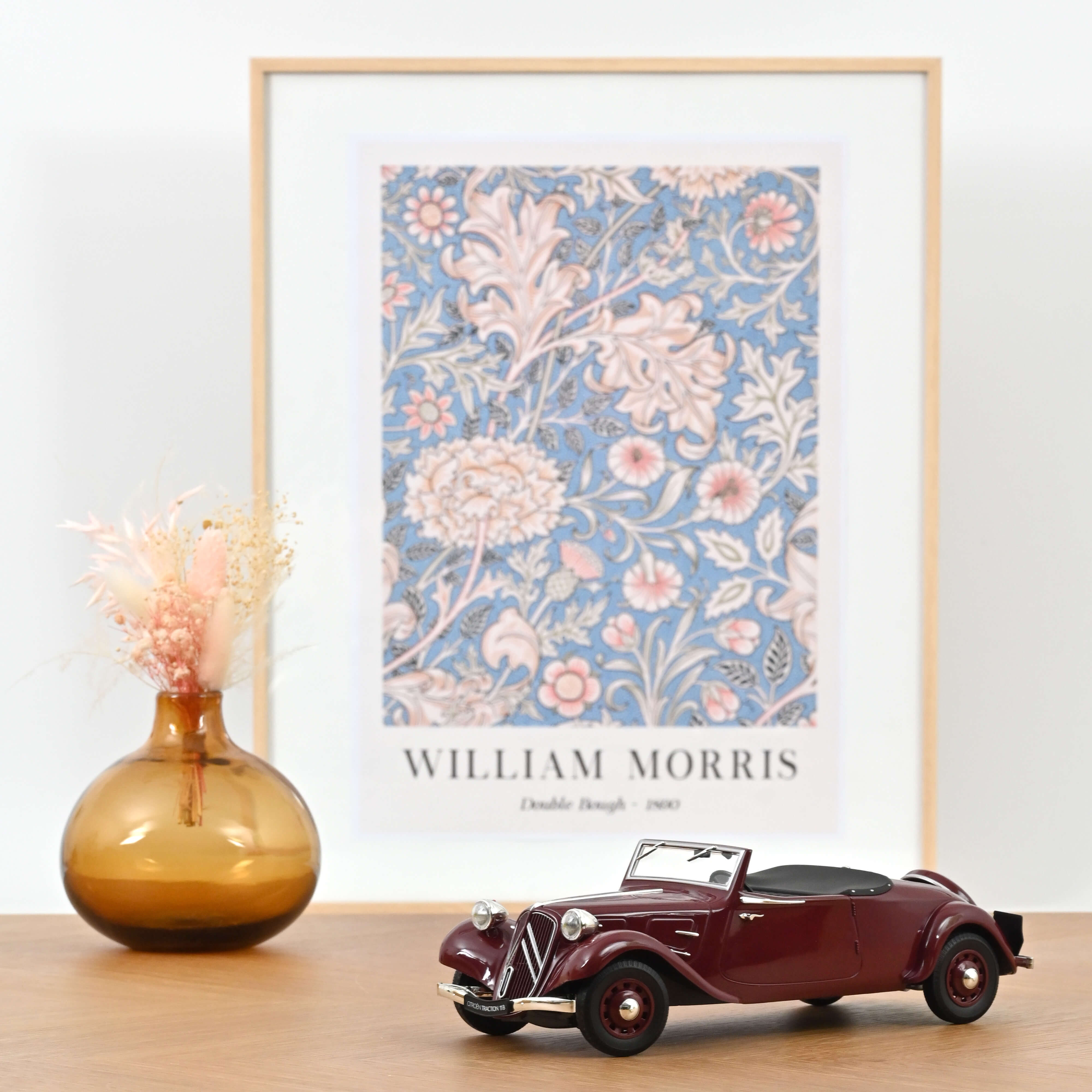 Citroën Traction Cabriolet 1938 Dark Red 1:18