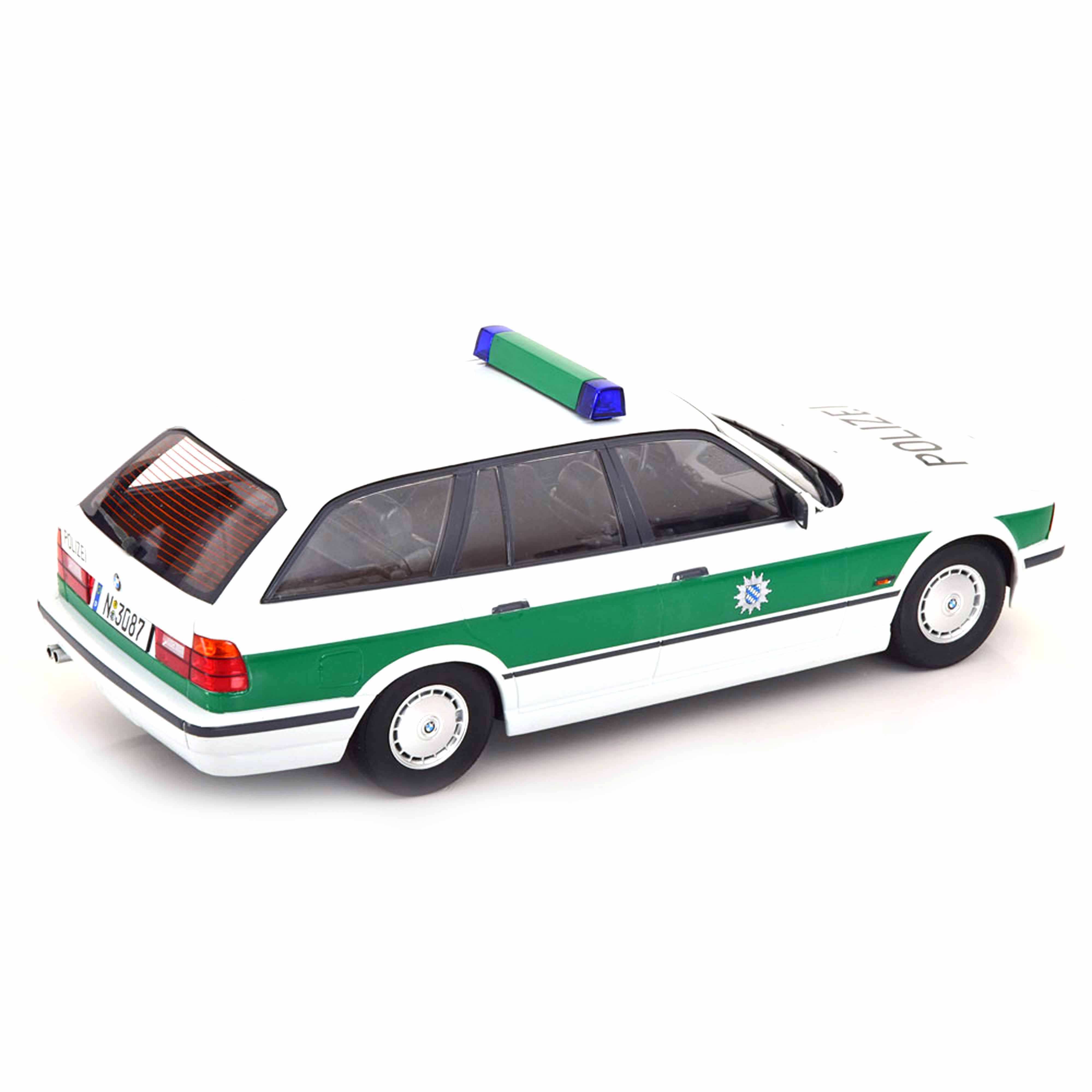 BMW 5er Series E34 Touring 1996 Polizei 1:18