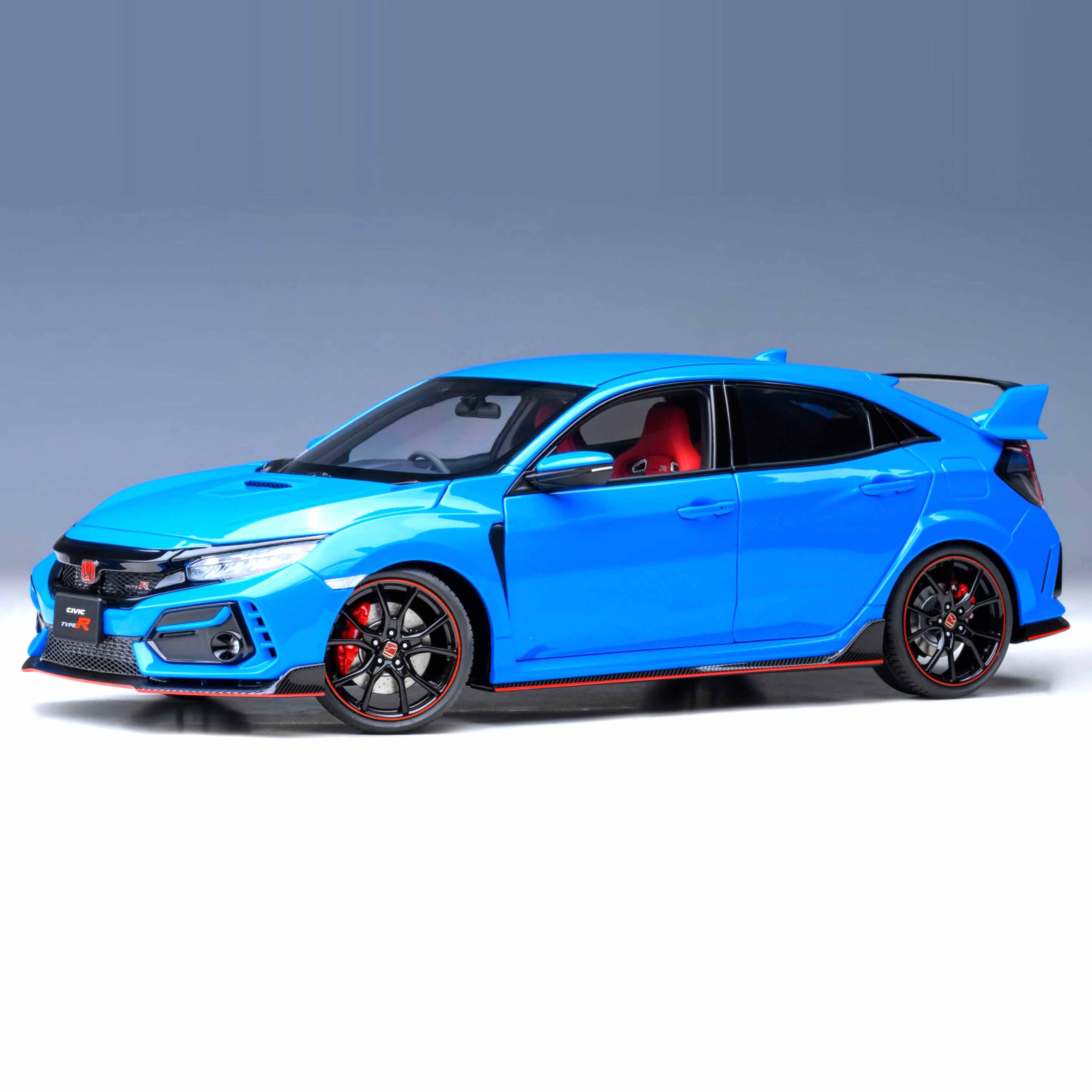 Honda Civic Type R (FK8) 2021 Racing Blue Pearl RHD 1:18