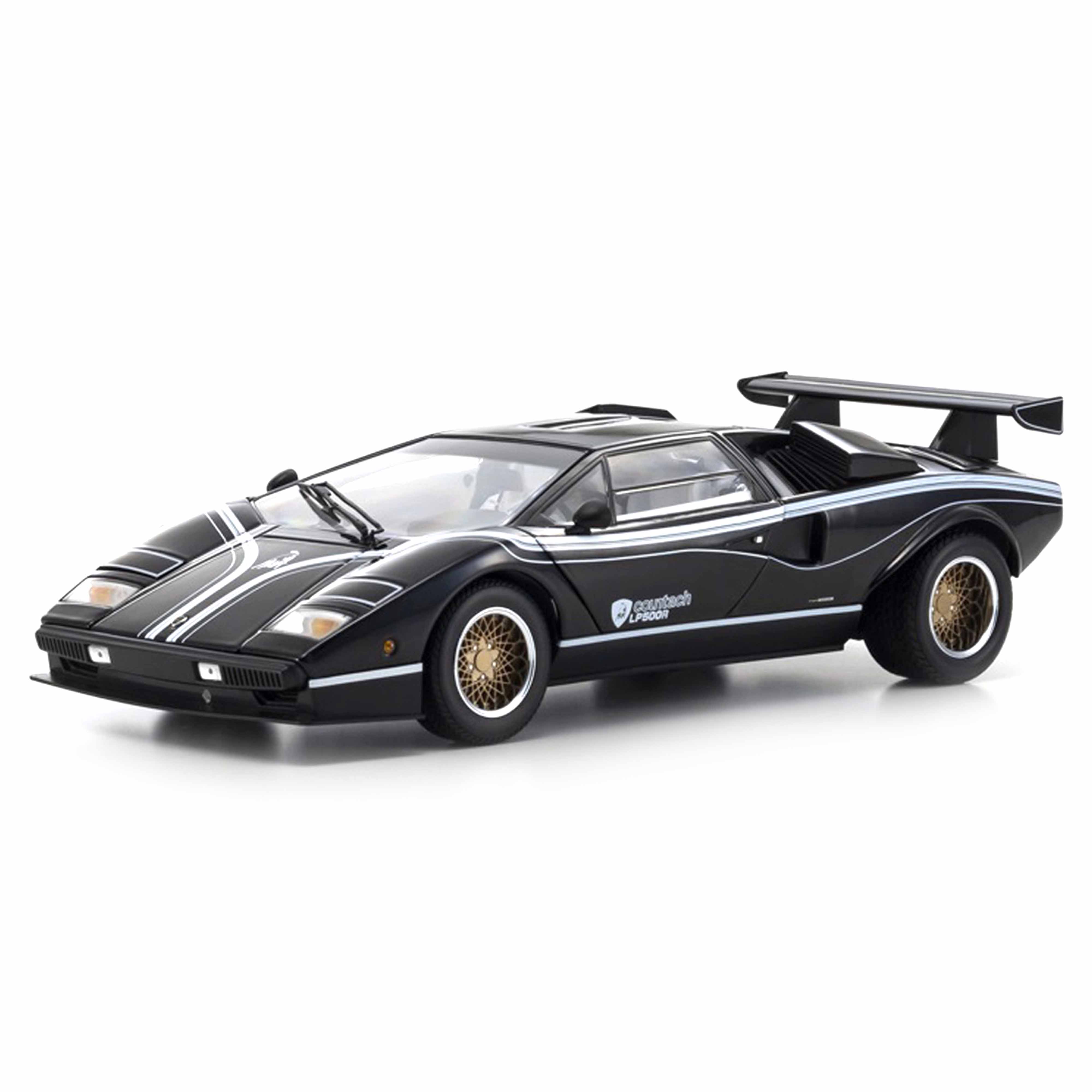 Lamborghini Countach LP5000 Black/White 1:18