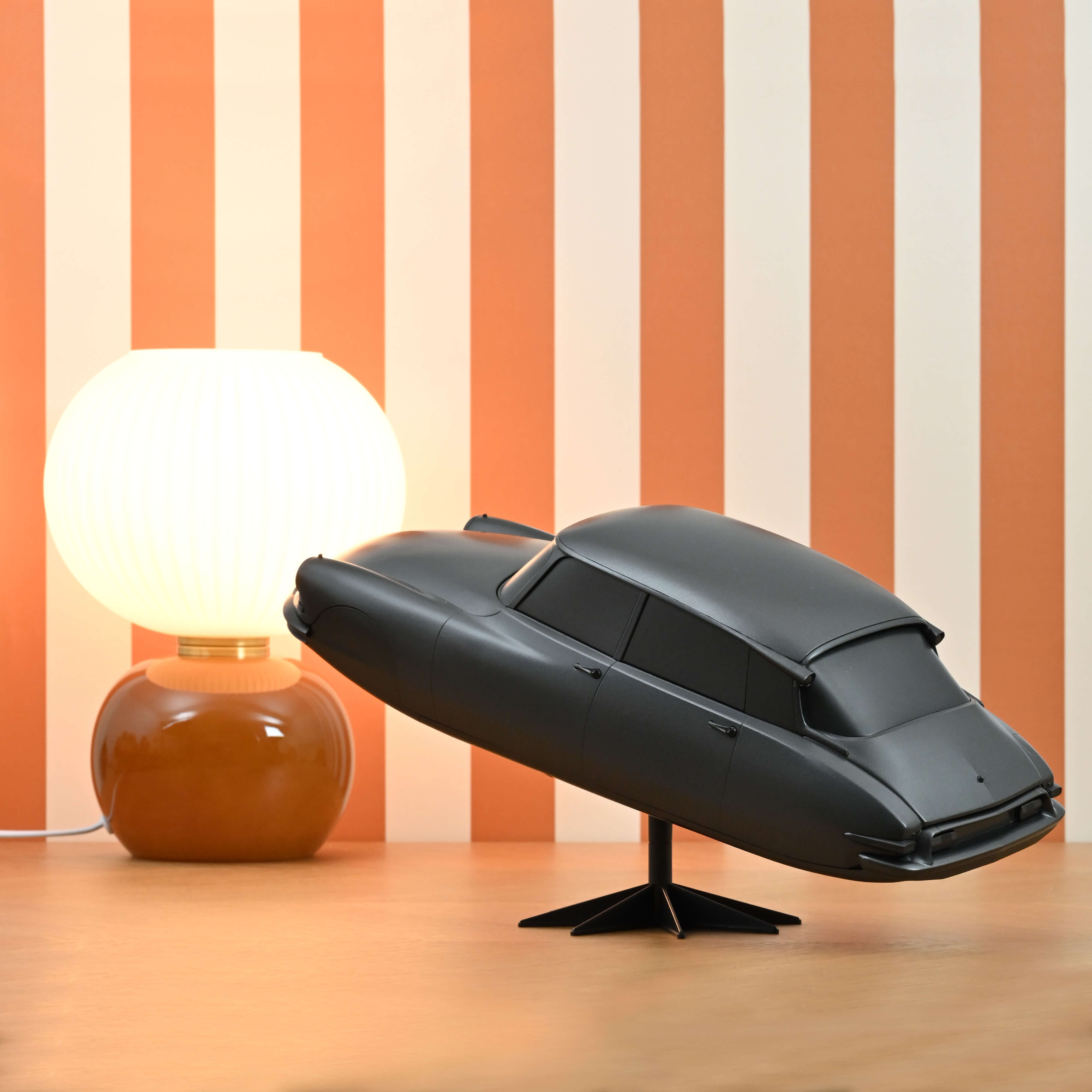 Citroën DS 19 Totem 1957 Sculpture Full Matt Grey 1:12  - 300pcs