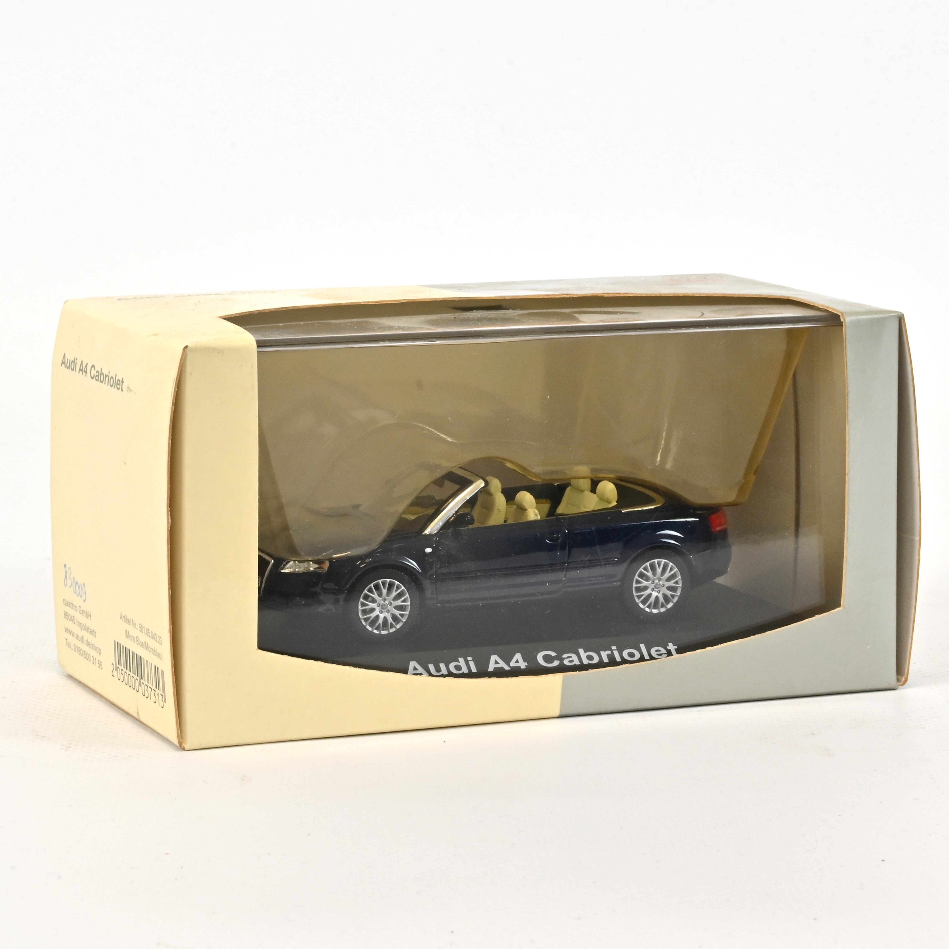 Audi A4 Cabriolet Blue 2006 1:43