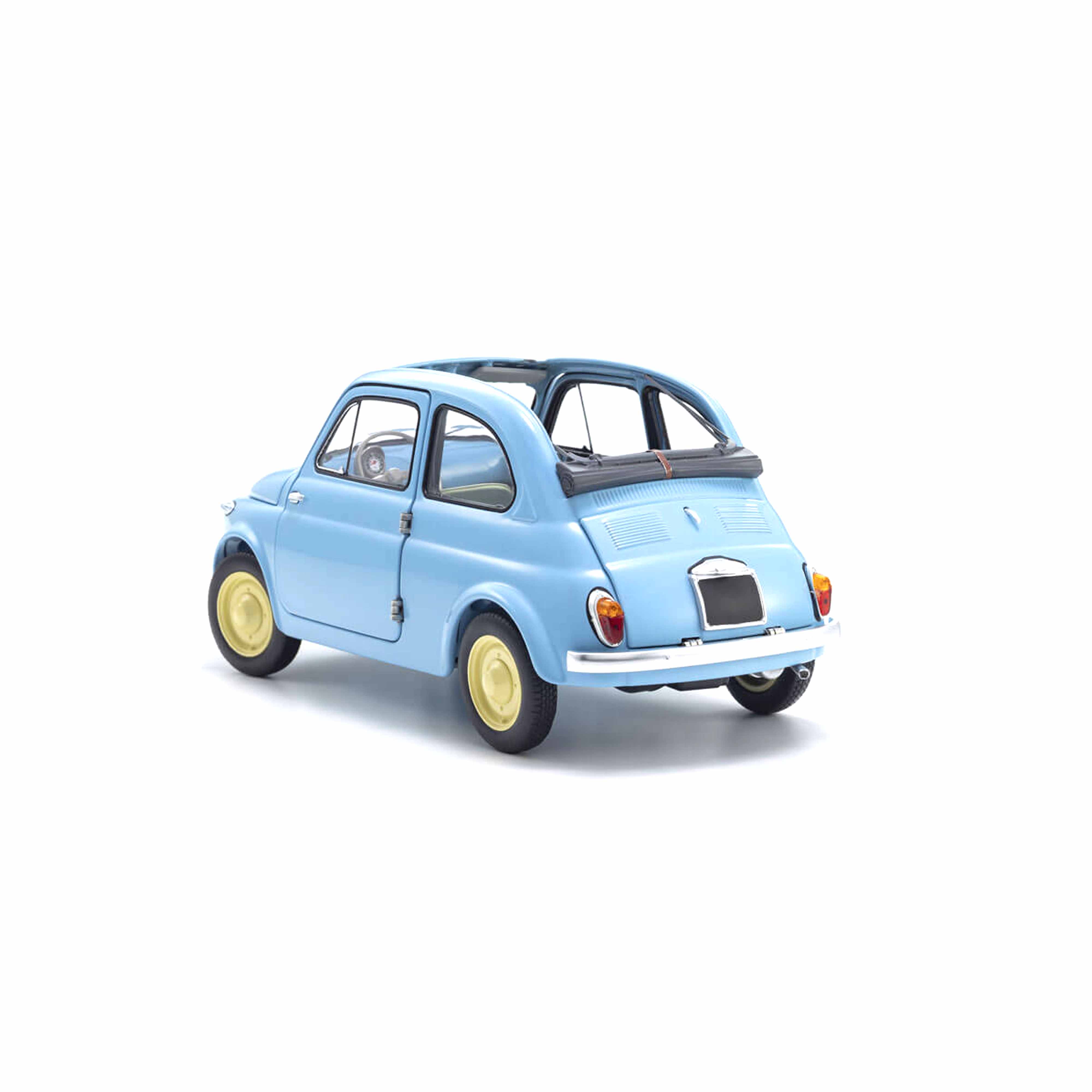 Fiat Nuova 500 Heavenly Blue 1:18
