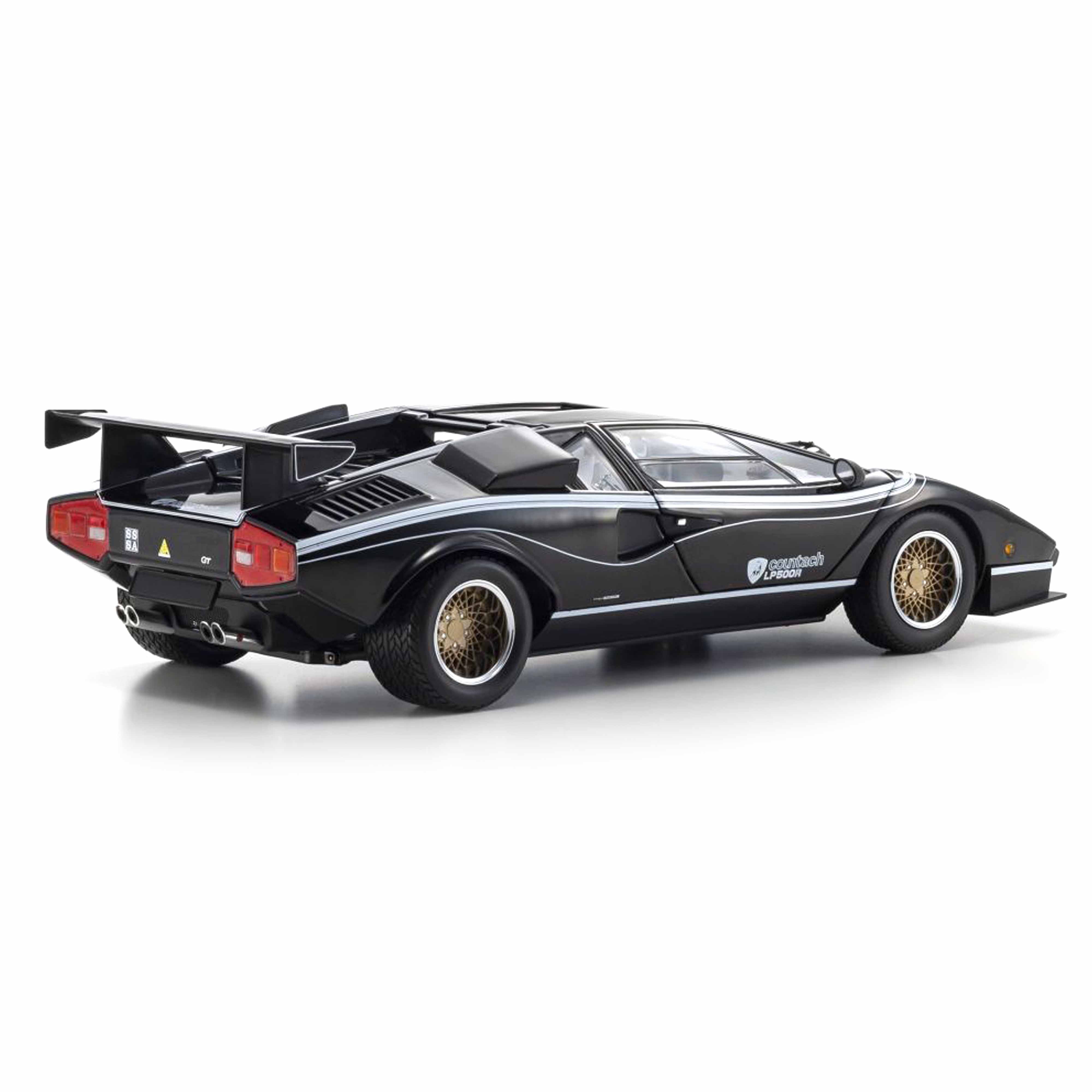 Lamborghini Countach LP5000 Black/White 1:18