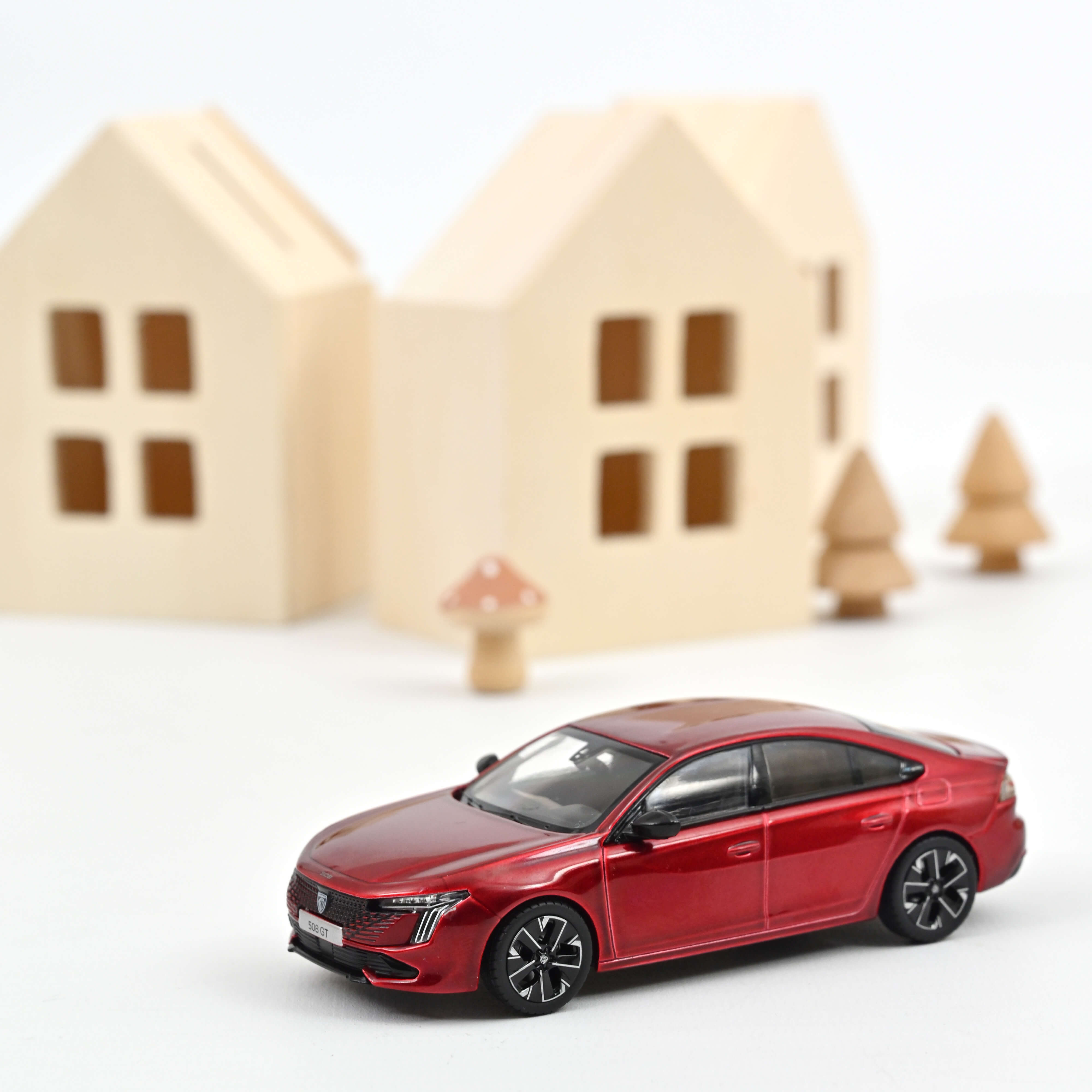 Peugeot 508 GT Hybrid 2023 Elixir Red 1:43