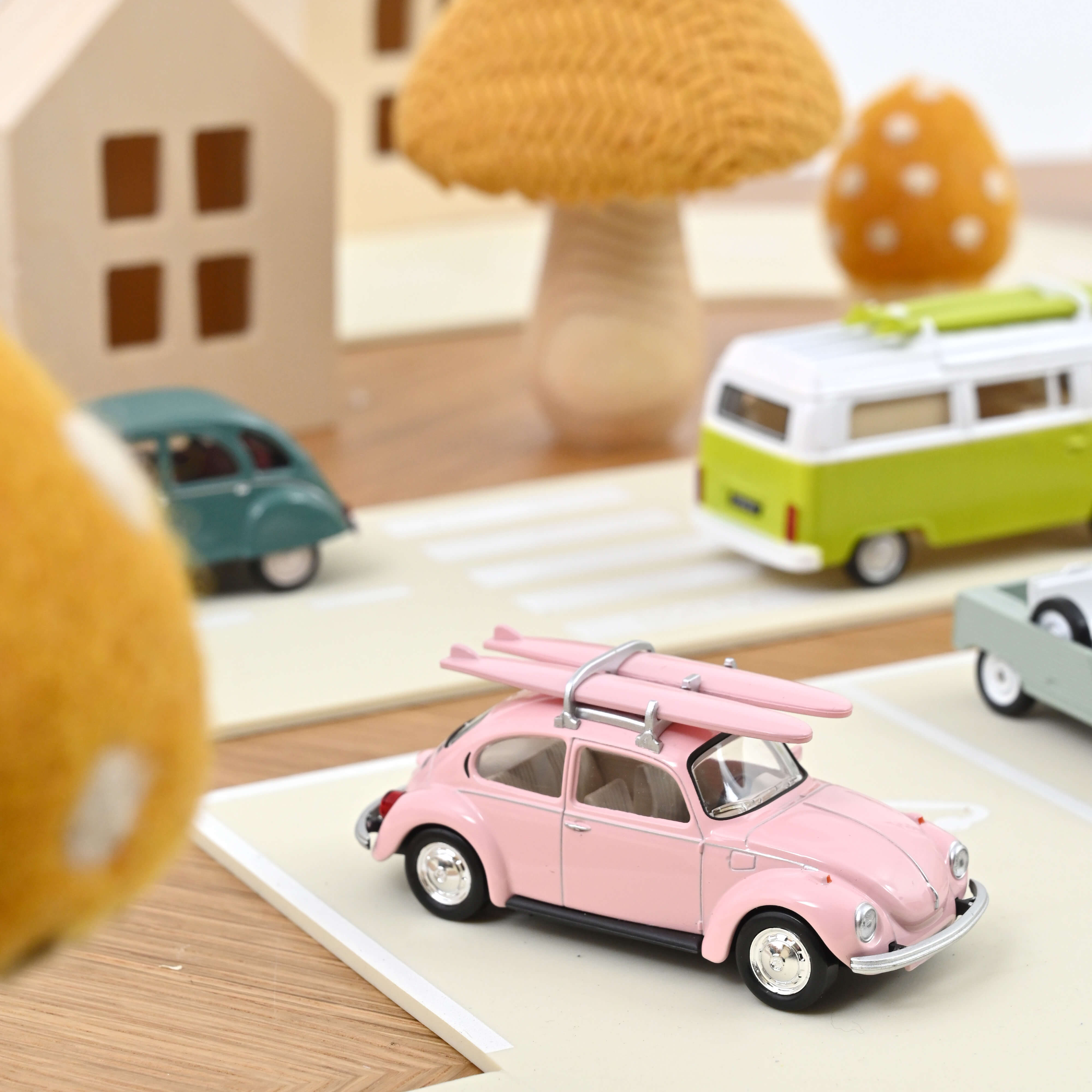 VW Beetle 1973 Pink Jet-car 1:43