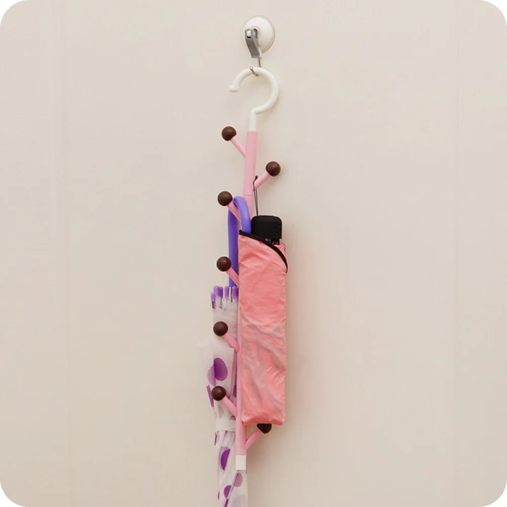 Tie Rack Hanger for Closet Clothes Hanging Clothing Hangers Pink